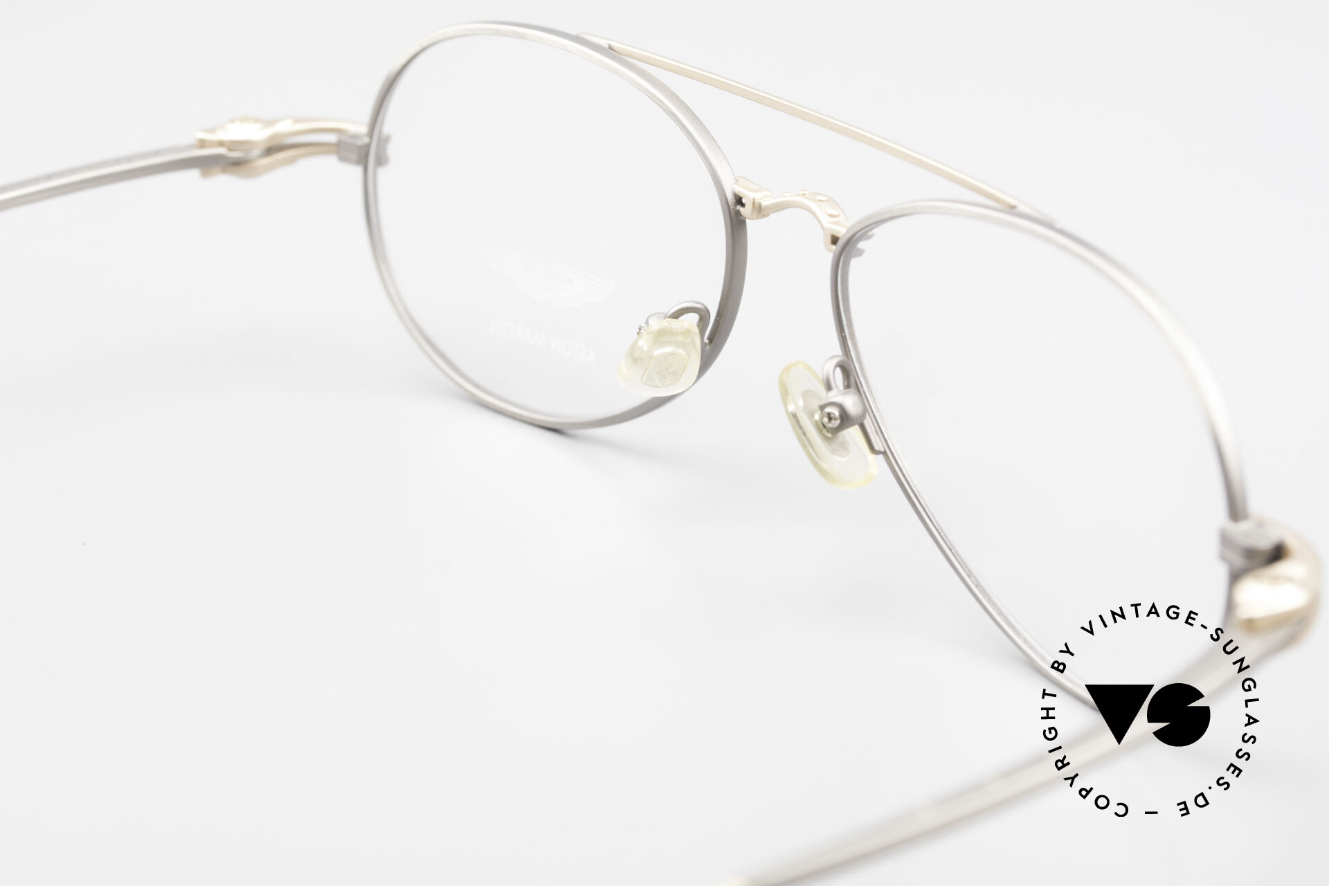 Aston Martin AM49 Titanium Glasses Aviator Style