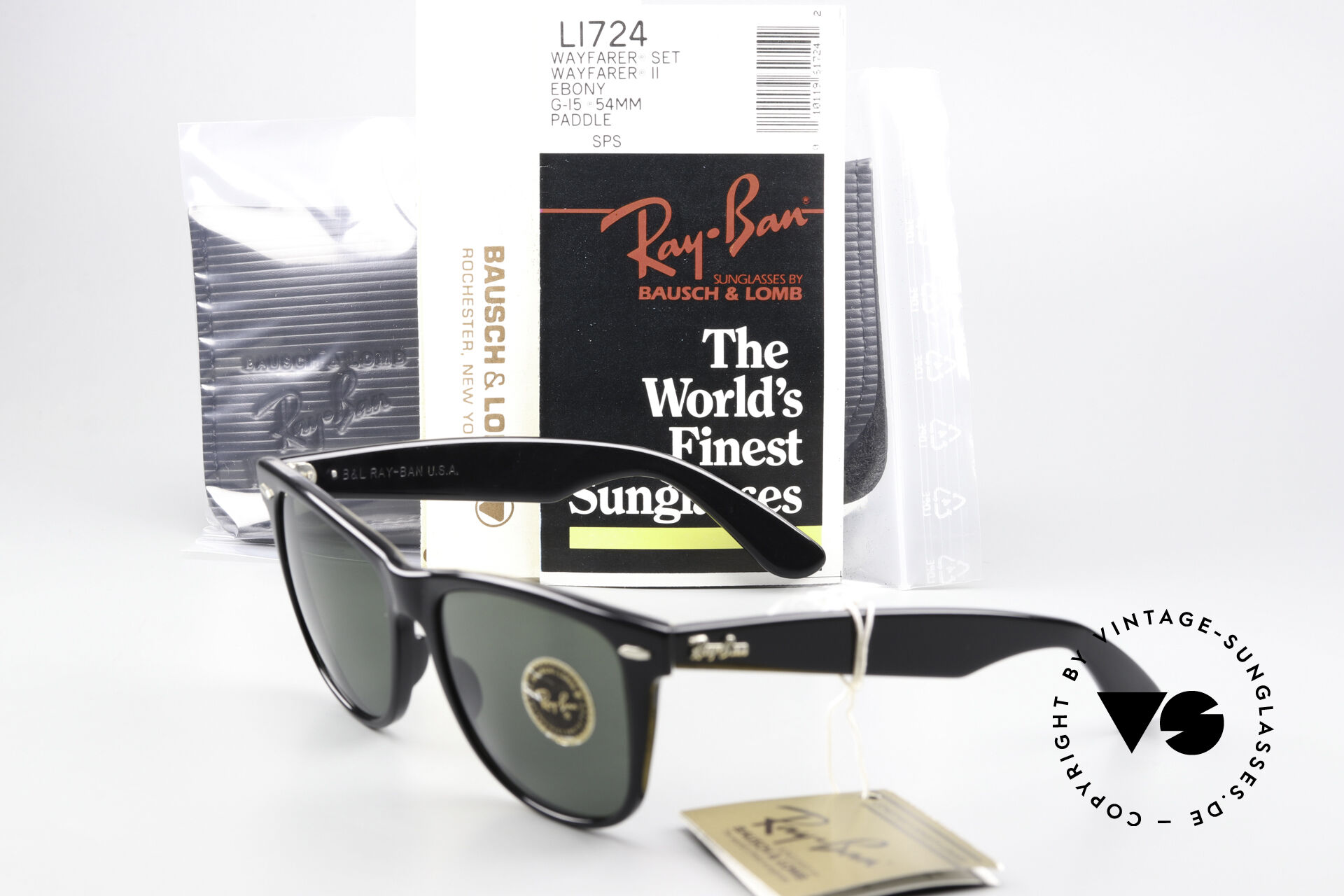 Sunglasses Ray Ban Wayfarer II JFK USA Vintage Sunglasses