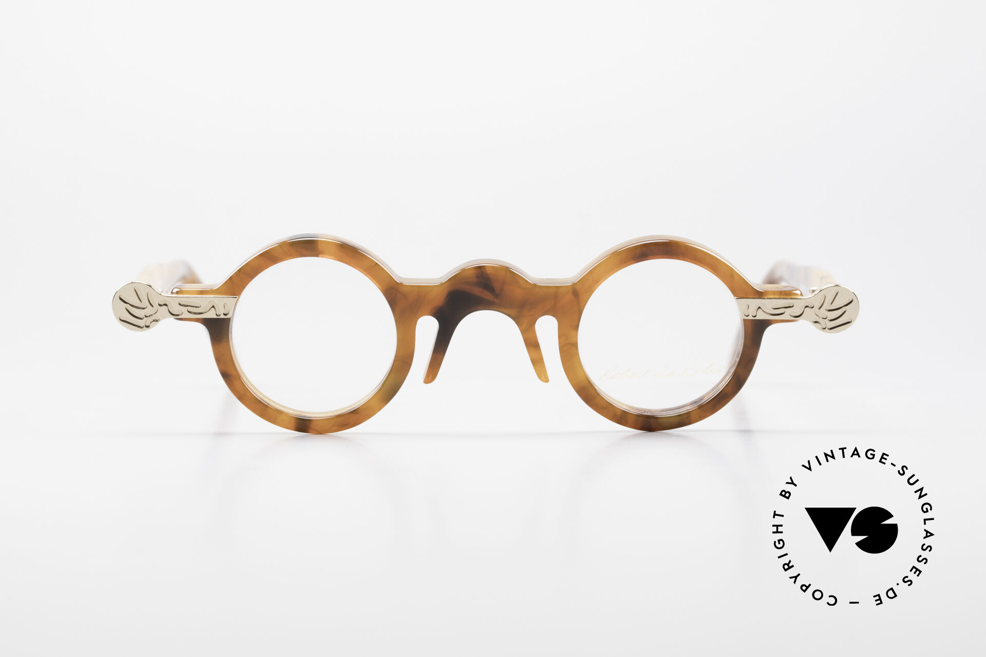 Glasses Robert La Roche 657 Round Vintage Glasses 1980's