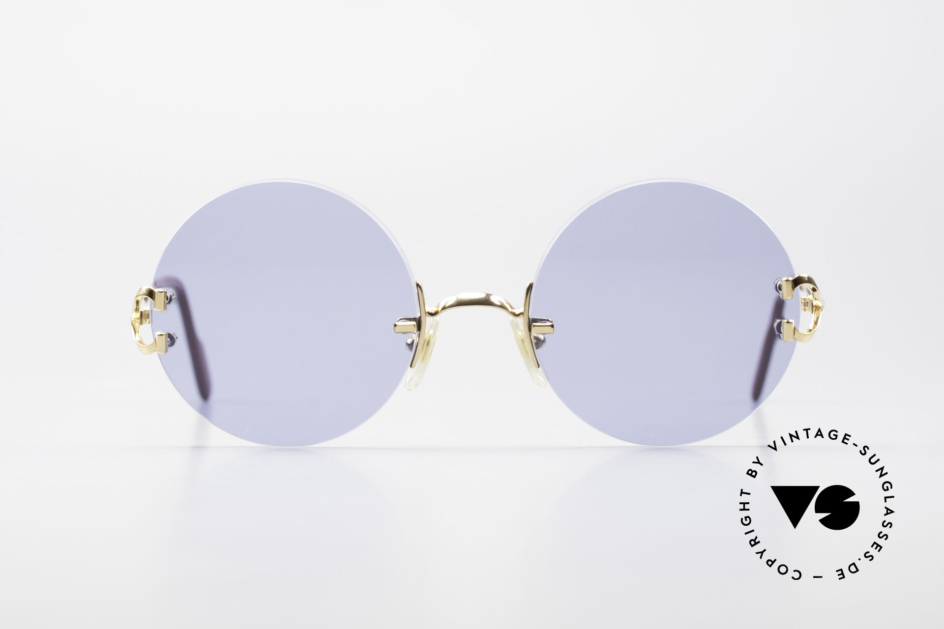 Sunglasses Cartier Madison Round Luxury Sunglasses 90 s