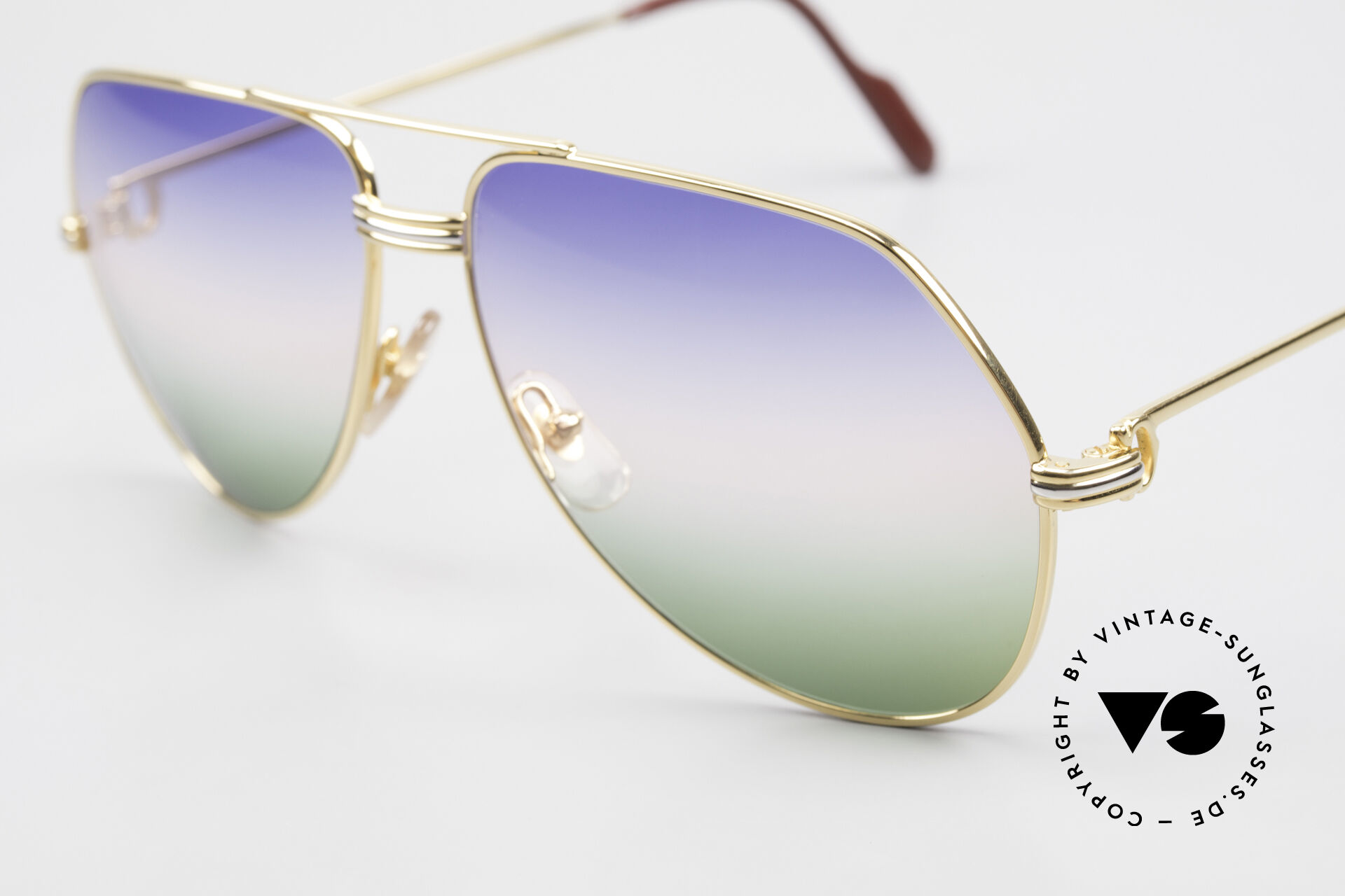 なーぽ様　 【Cartier】ラウンド　リムレス　ヴィンテージ　　サングラス Cartier（カルティエ）」よりヴィンテージラウンドサングラスが