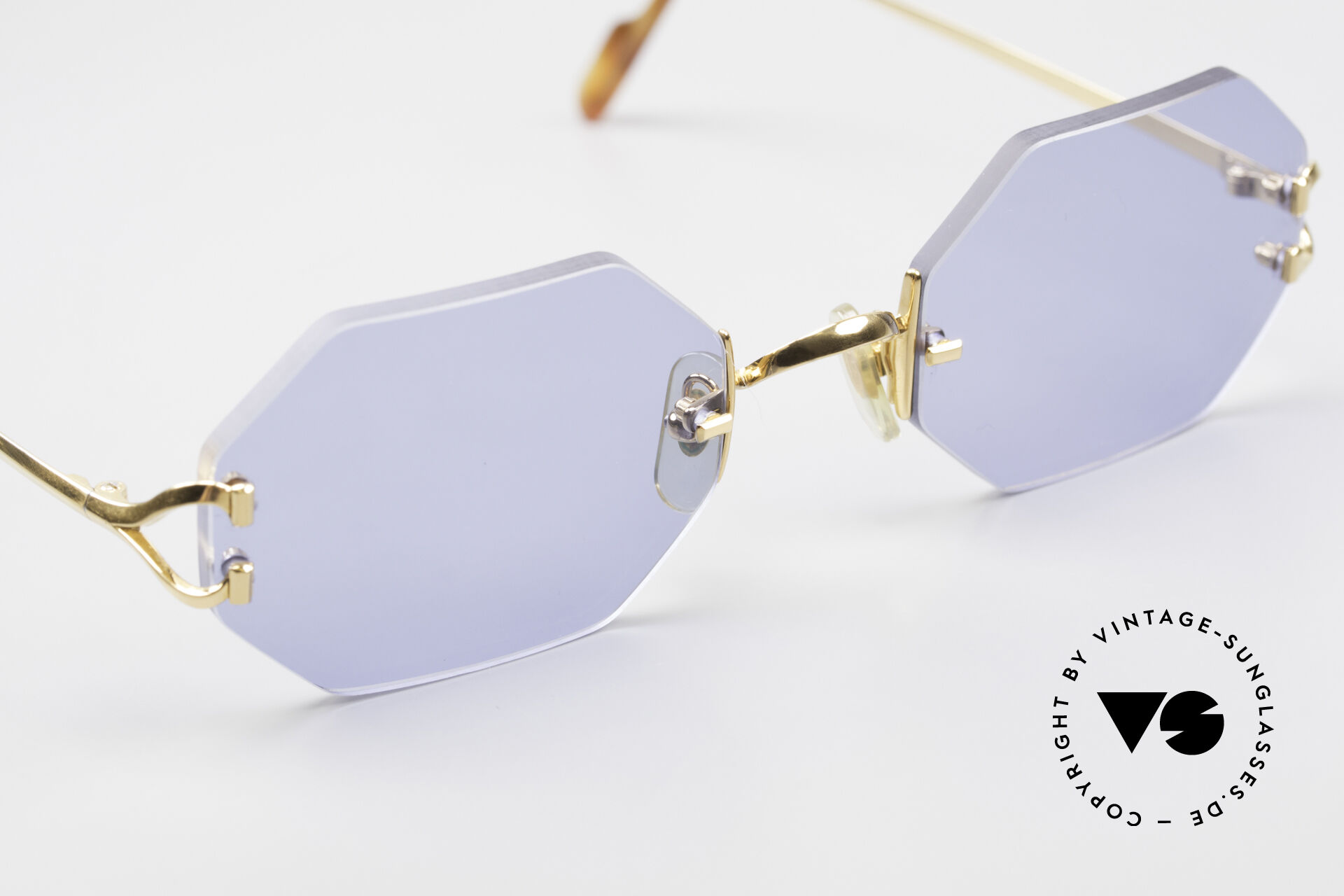 Cartier top hexagon glasses