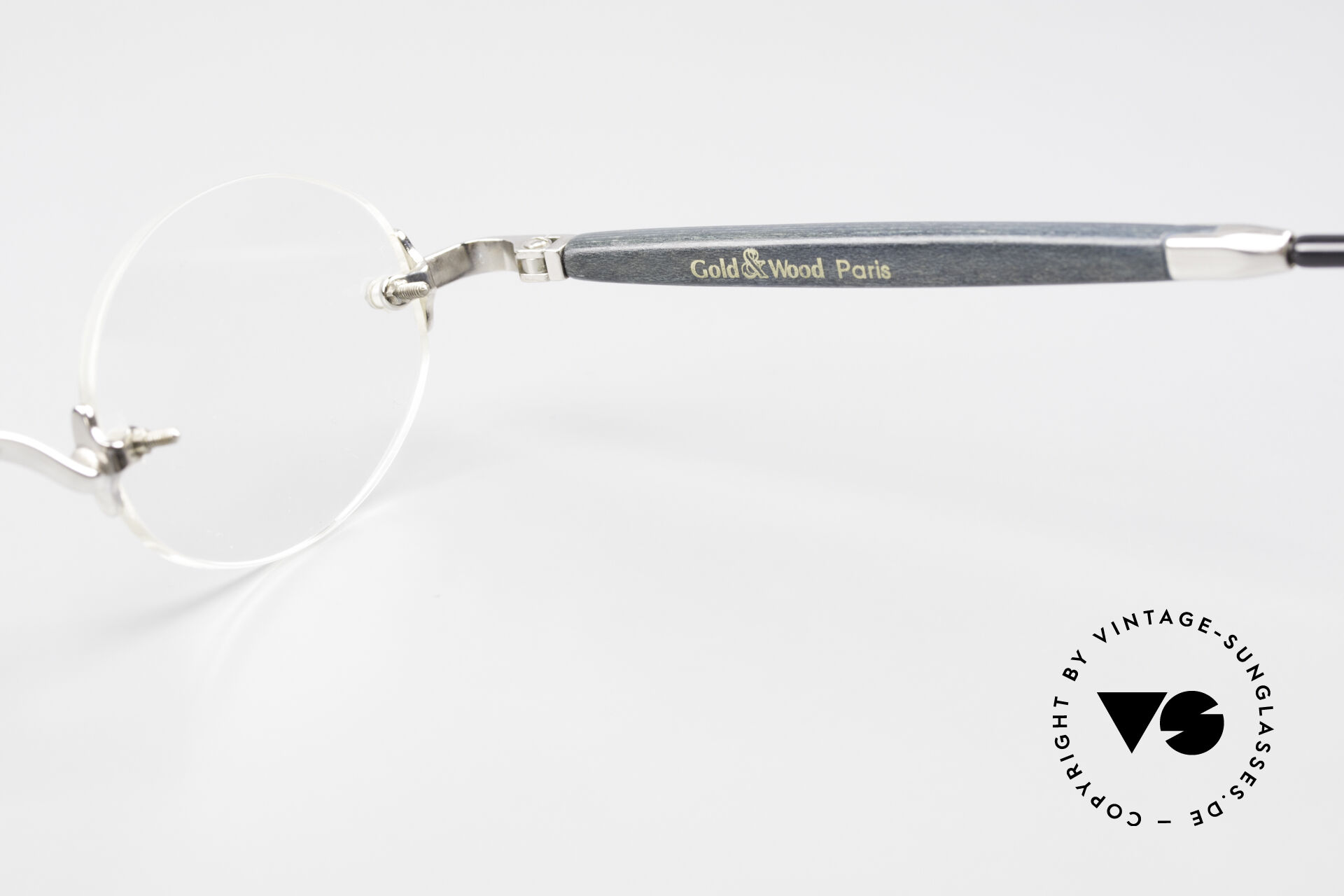 Gold & wood glasses on sale