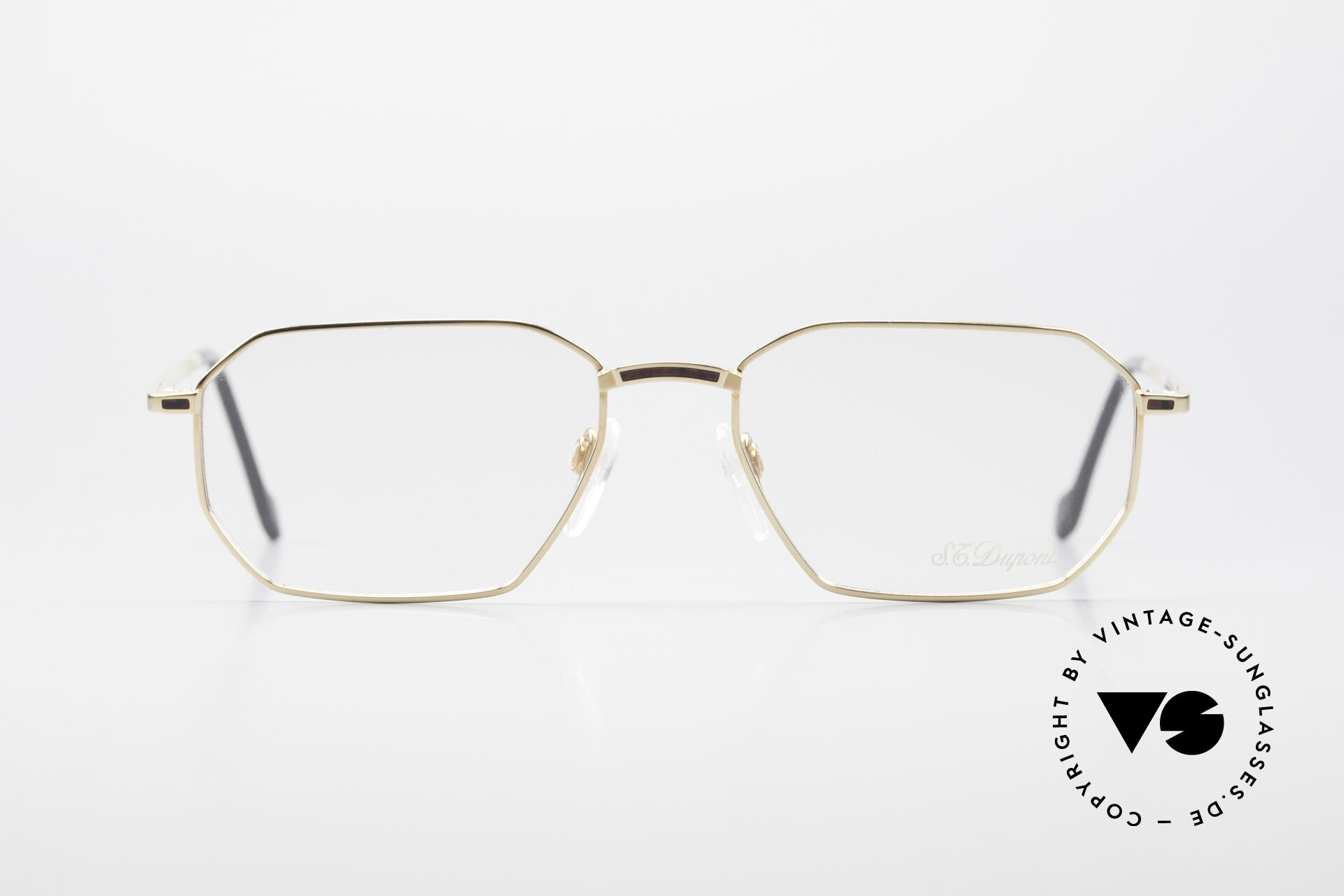 Sunglasses S.T. Dupont D050 90's Luxury Eyeglasses 23KT