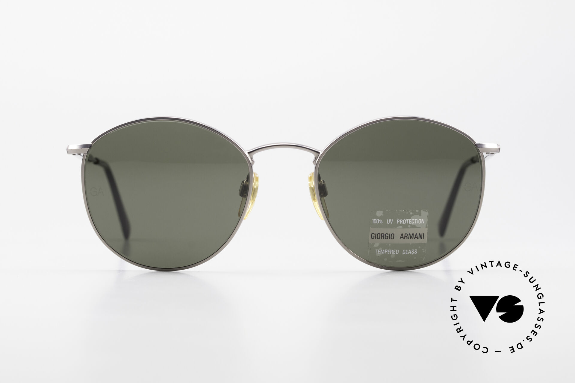 Sunglasses Giorgio Armani 627 Vintage Panto Sunglasses 90 s