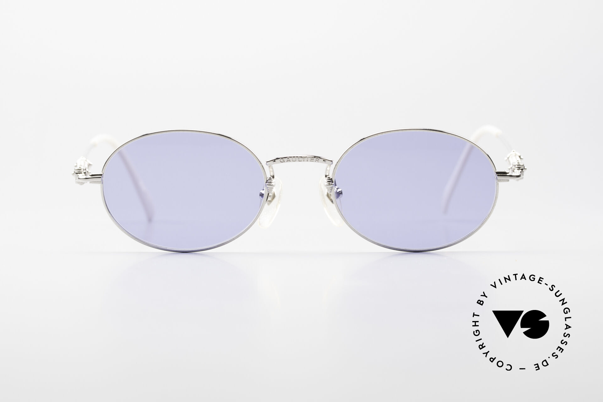 Sunglasses Jean Paul Gaultier 55-6101 Oval Designer Sunglasses 90's