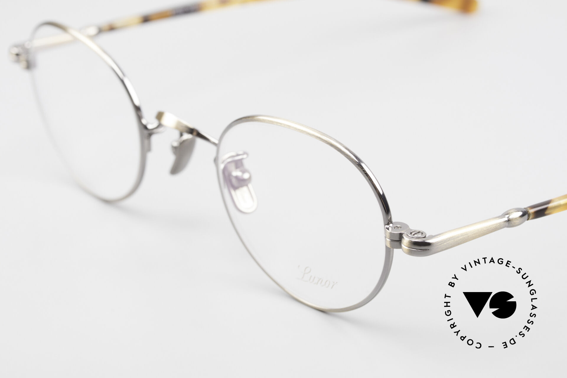 lunor V-A 101 antique gold ルノア アンティークゴールド メガネ  