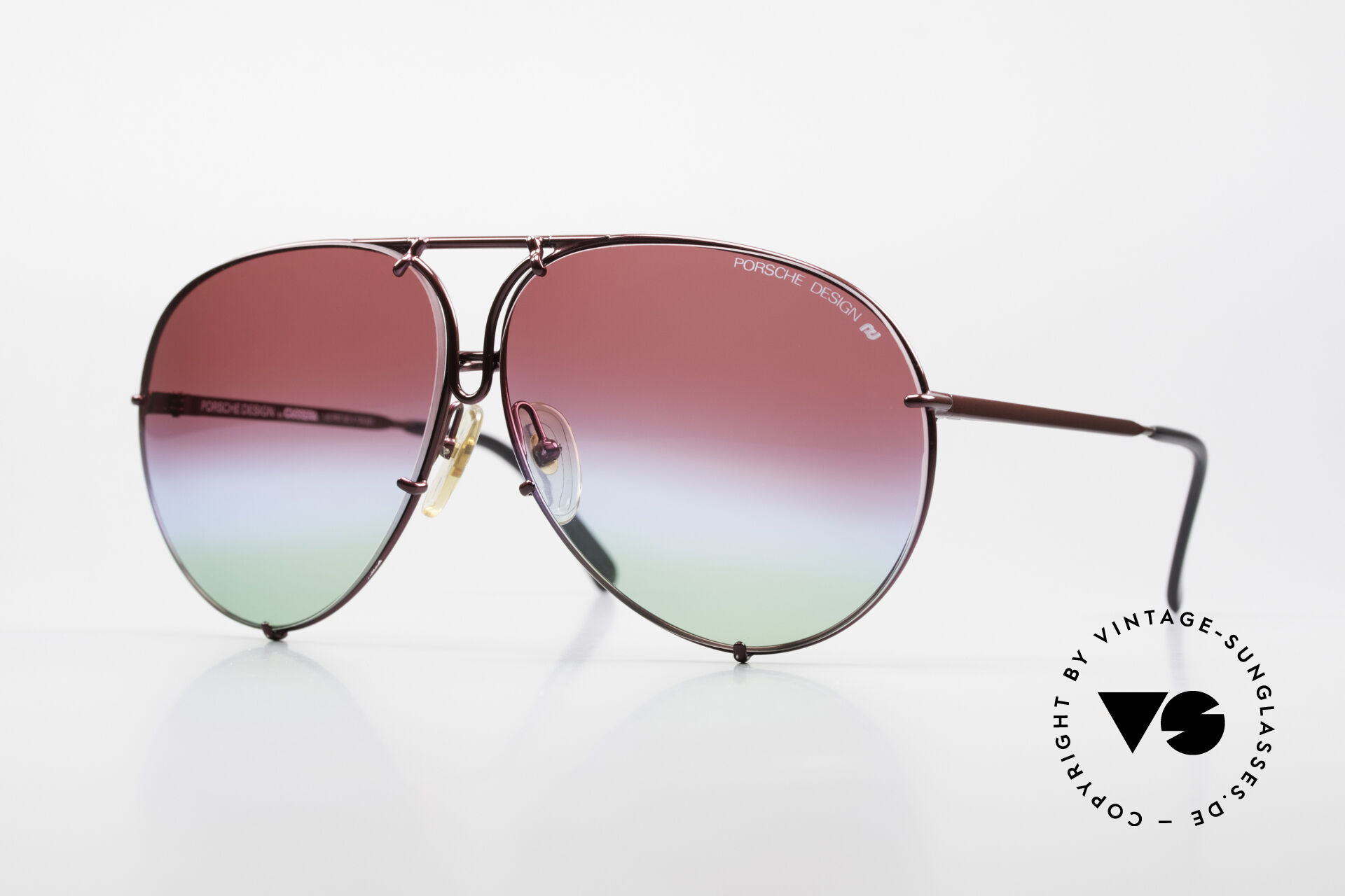 Porsche Design Frame - P\'8589-D Sunglasses Pink Mirrored 60-15-135 porsche-design-  main image 2