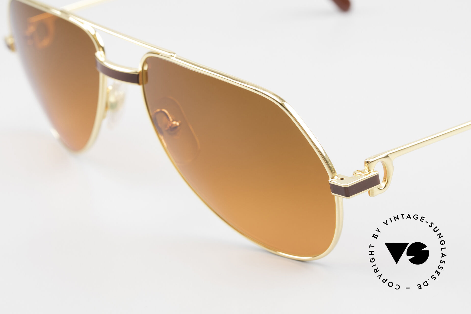 Sunglasses Cartier Vendome Laque - S Luxury 80's Aviator Sunglasses