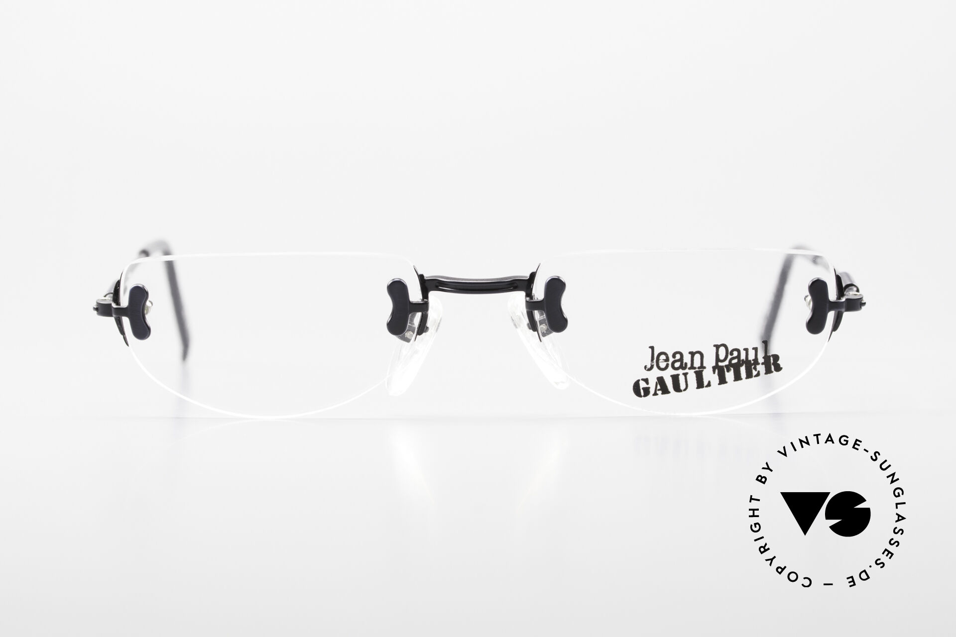 人気便利グッズ 55-0174 Gaultier Paul Jean Glasses Rimless Glasses Designer 90's メガネ・老眼鏡