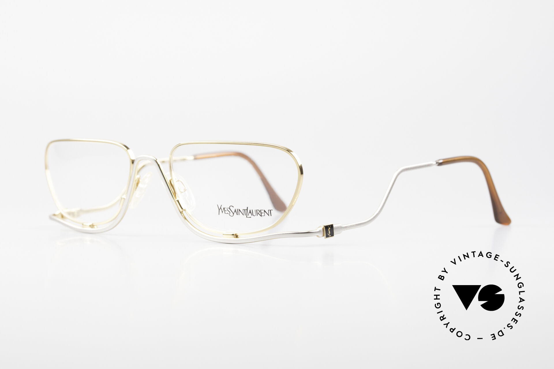 Authentic Yves Saint Laurent Glasses YSL 4164 Y426 Blue 54mm Rimless Frames  RX