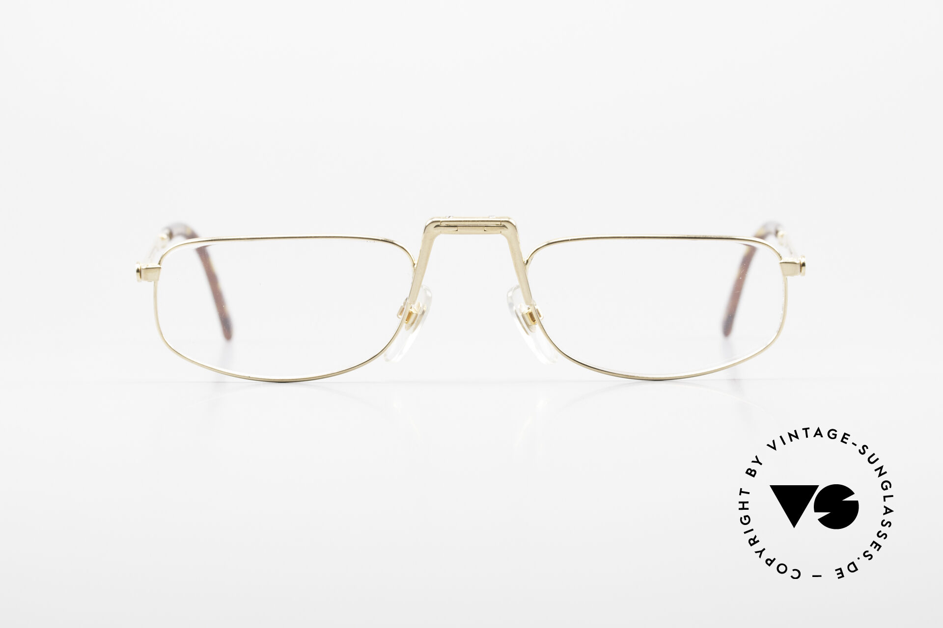 Glasses Christian Dior Saint German Gold Plated Folding Glasses