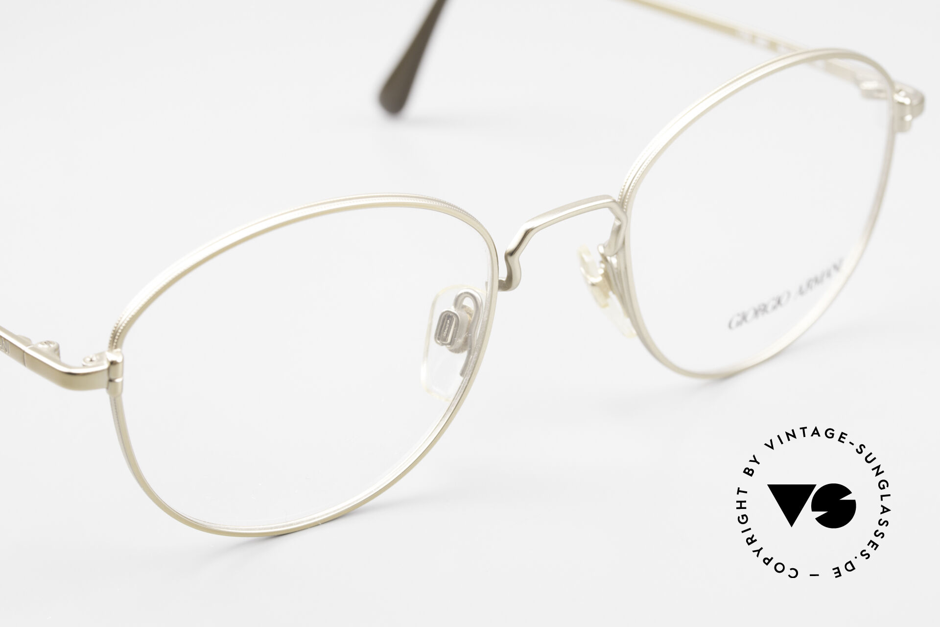 Glasses Giorgio Armani 174 Classic 80's Panto Eyeglasses