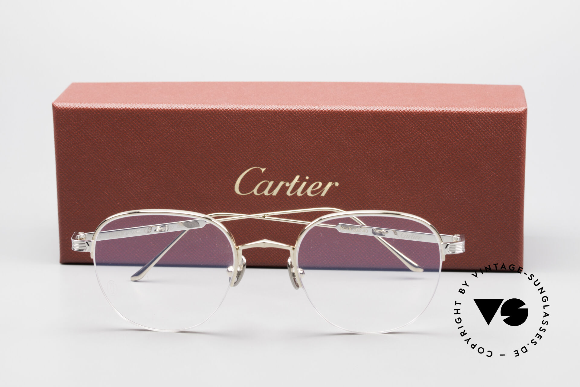 Red frame cartier glasses deals