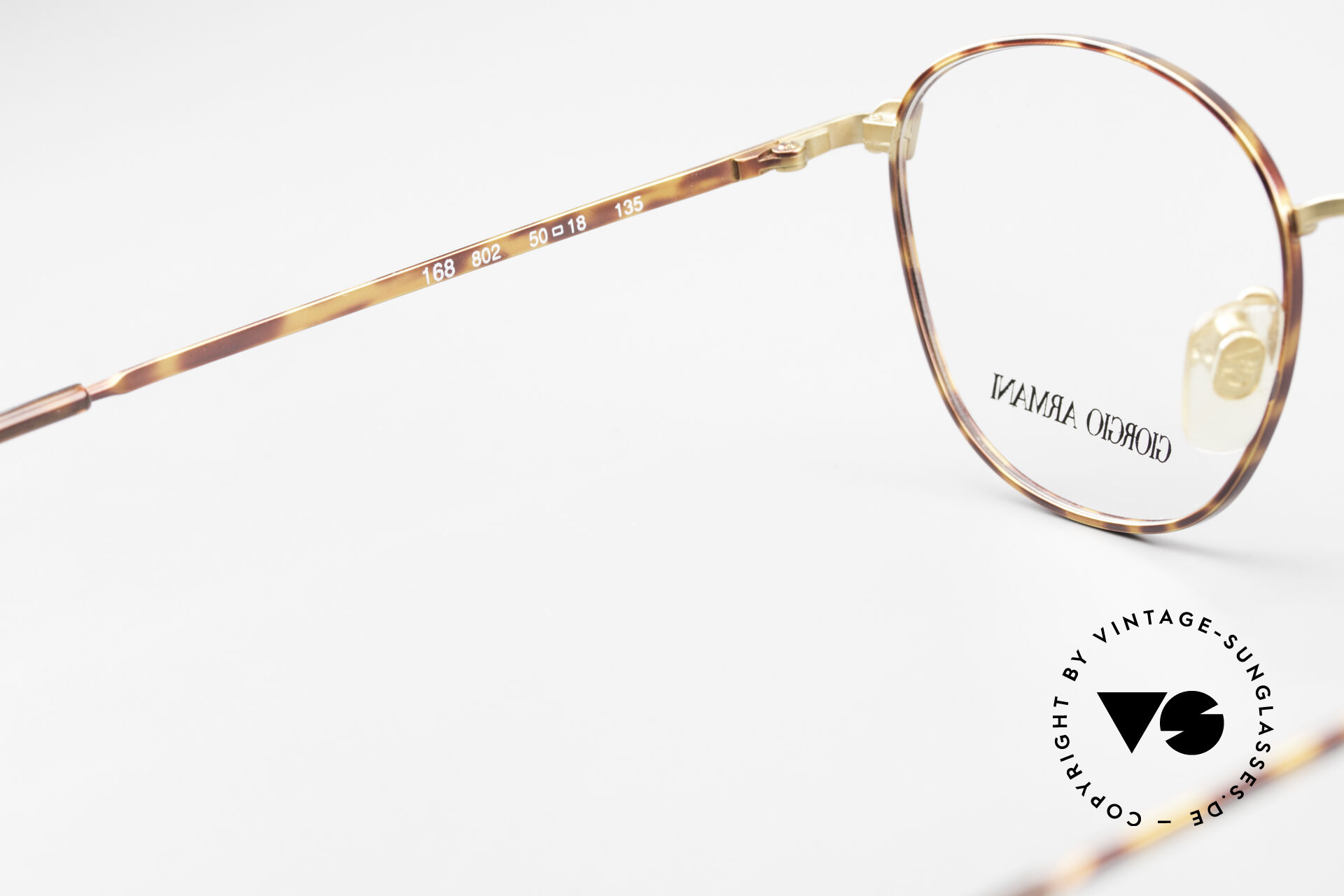 Glasses Giorgio Armani 168 Men's Eyeglasses 80's Vintage