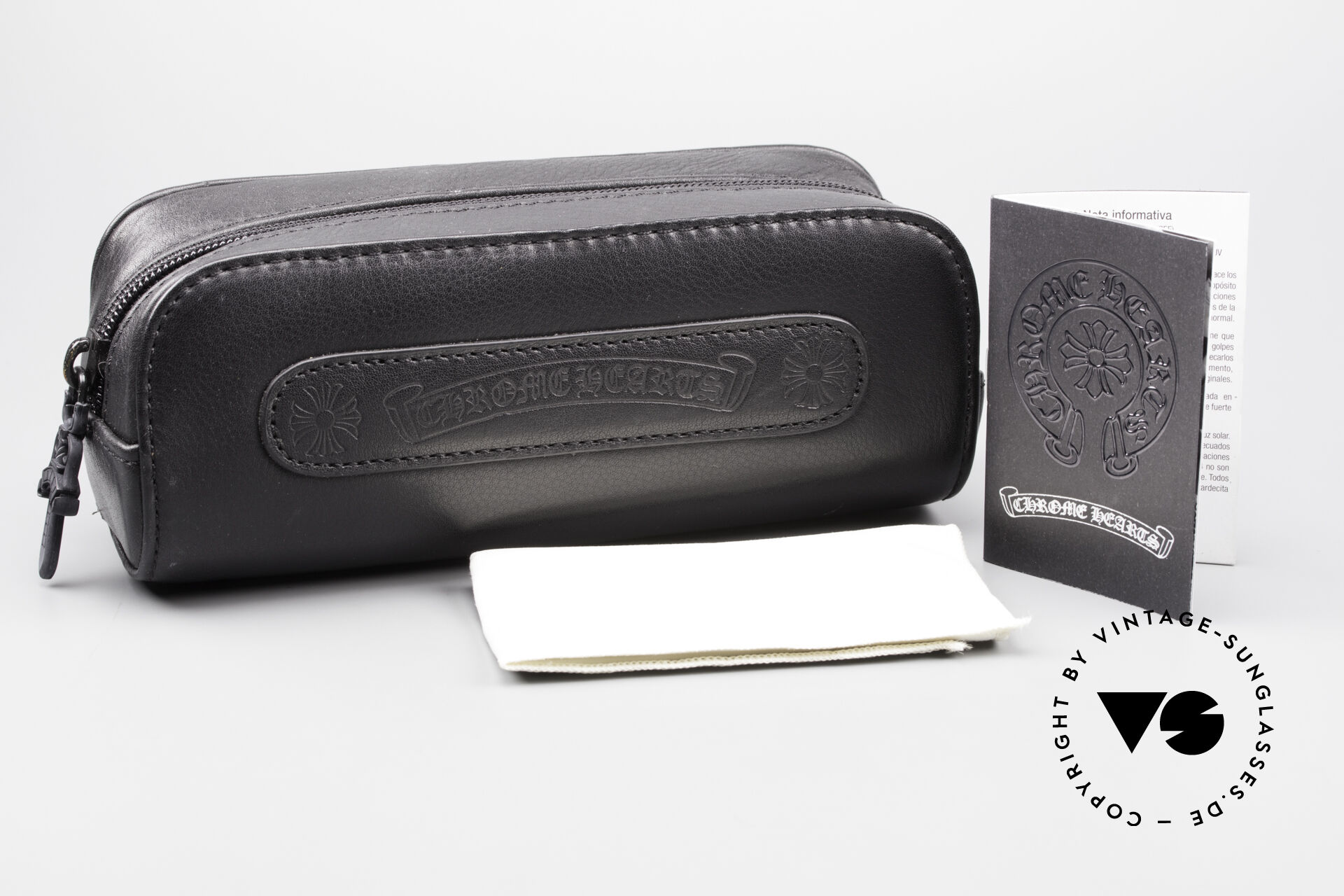 アクセサリー CHROME HEARTS GALF Intellectual Gallery Chrome Hearts Sunglasses Frame Only Oral Antique Silver Pilot