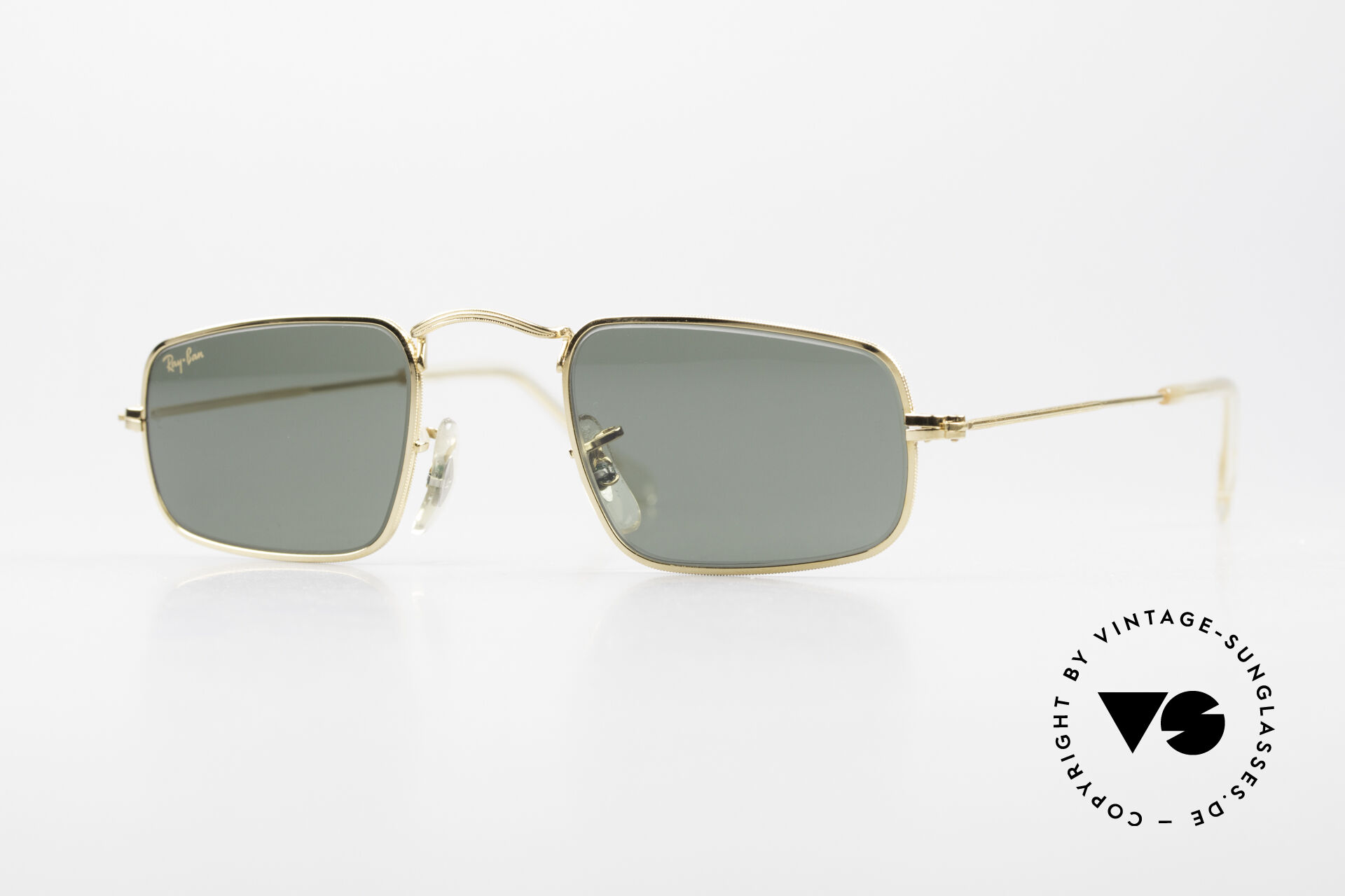 Sunglasses Ray Ban Classic Style IV Square Frame Small B&L USA