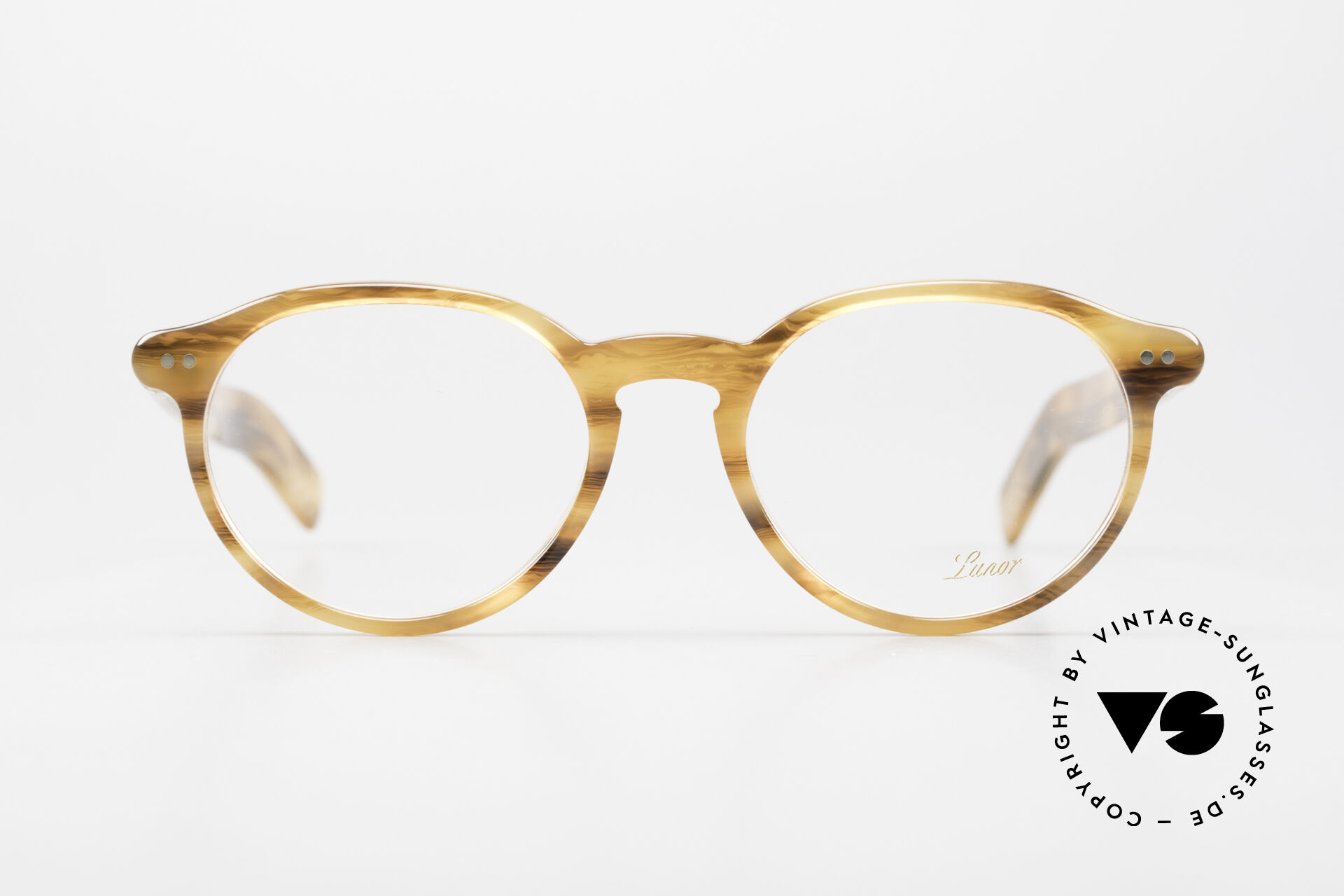 Glasses Lunor A6 249 Acetate Collection Panto Frame