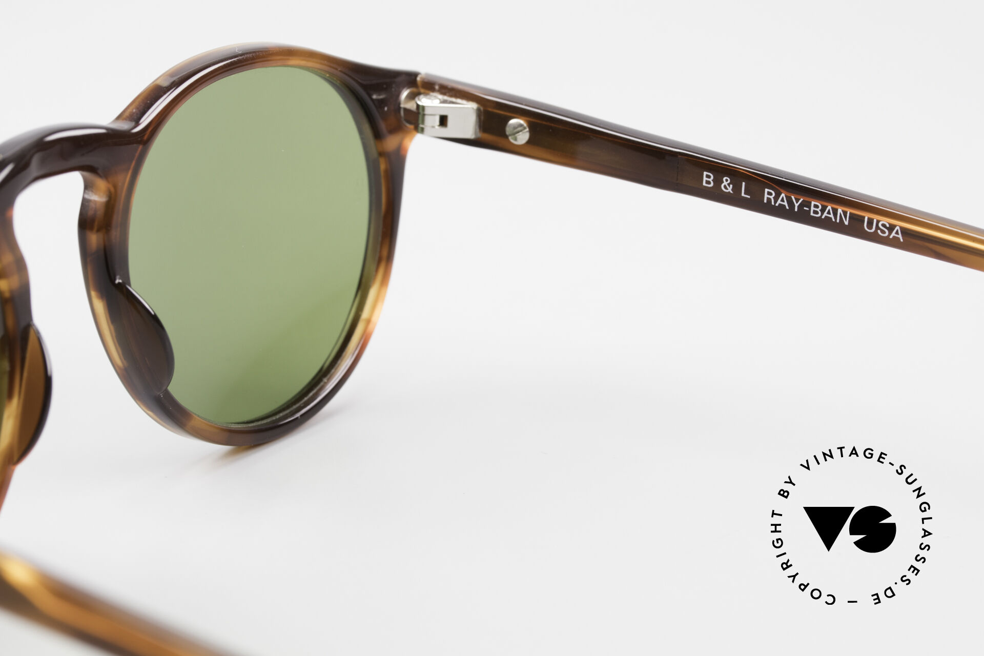 Sunglasses Ray Ban Gatsby Style 1 Round Panto Frame USA Original