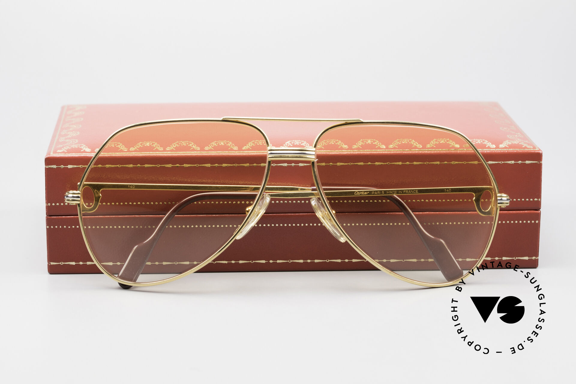 Orange cartier glasses cheap