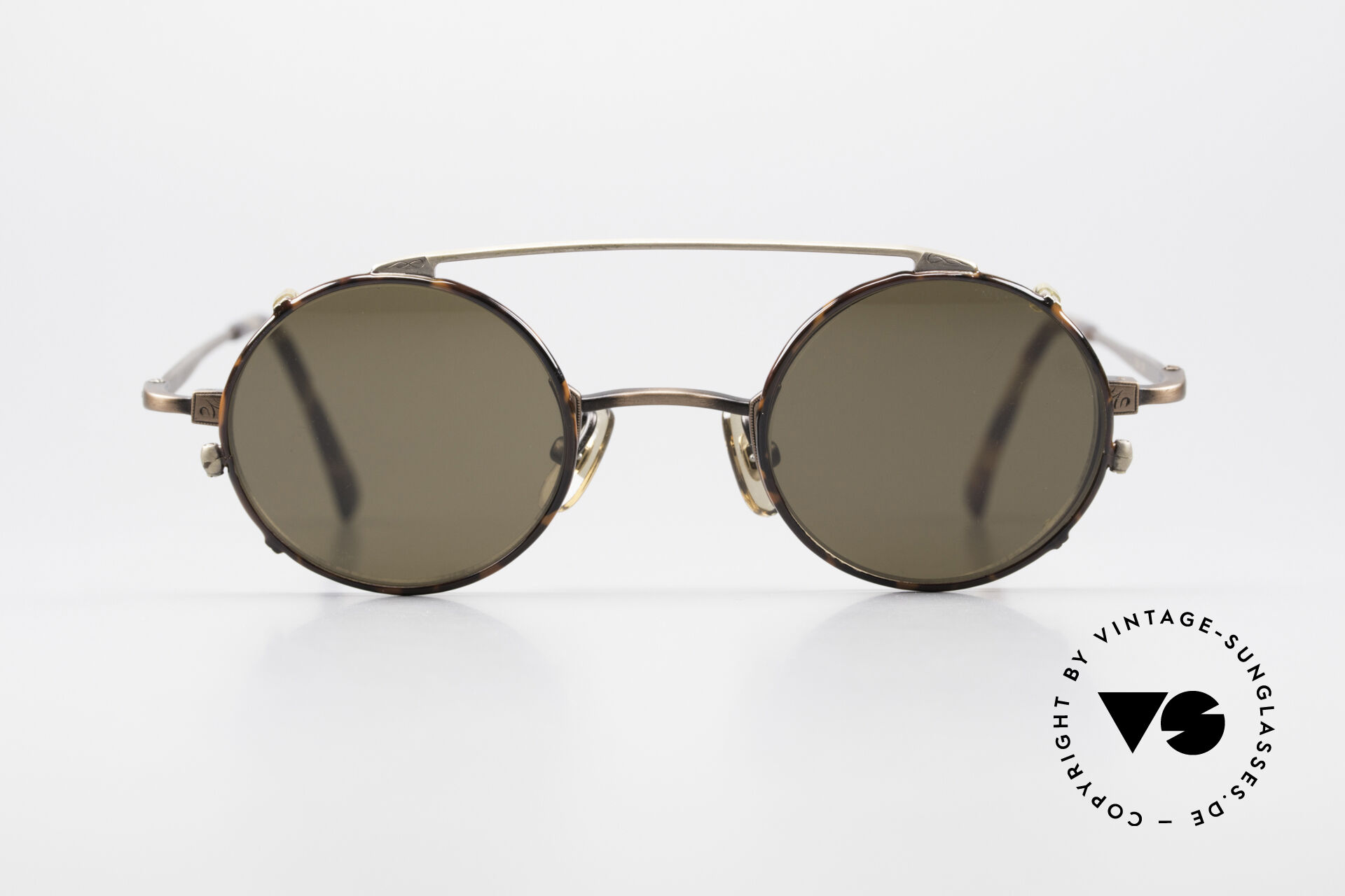 Sunglasses Freudenhaus Tori Small Round Frame Clip On