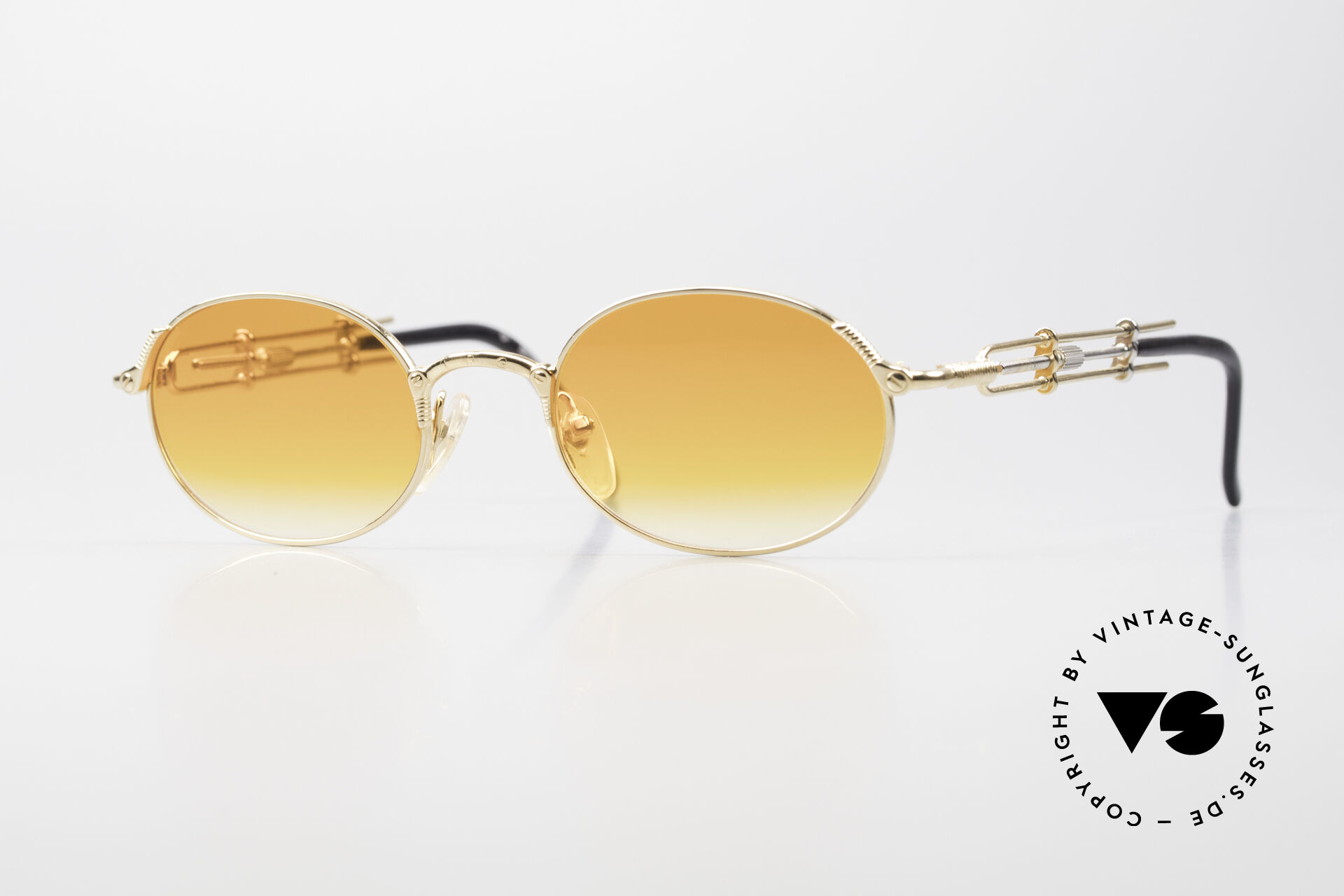 Sunglasses Jean Paul Gaultier 55 4178 Adjustable Vintage Frame Oval