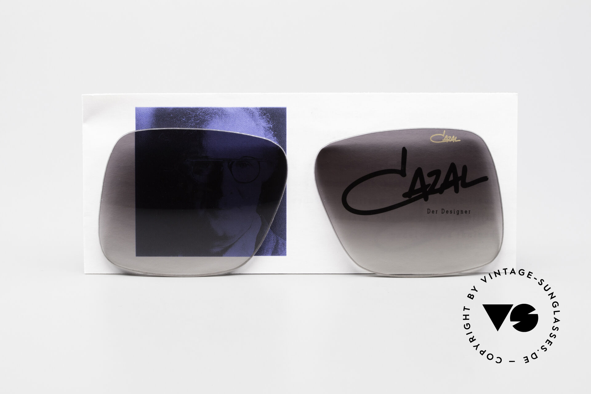 CAZAL カザール　607 Incredible Sunglasses Cazal 607 Lens Sun Lenses Cari Zalloni Booklet