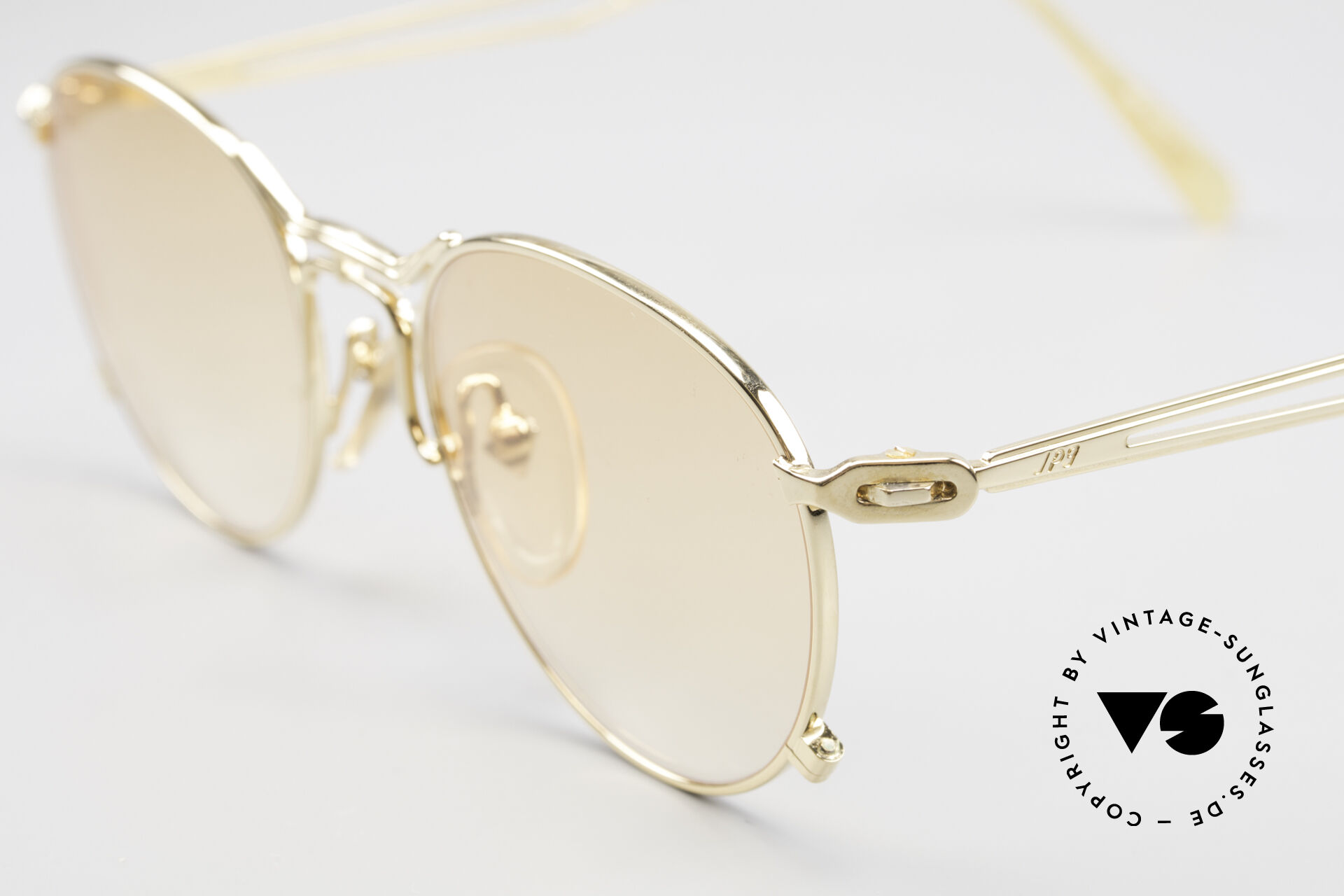 Sunglasses Jean Paul Gaultier 55-2177 Gold Plated Designer Shades