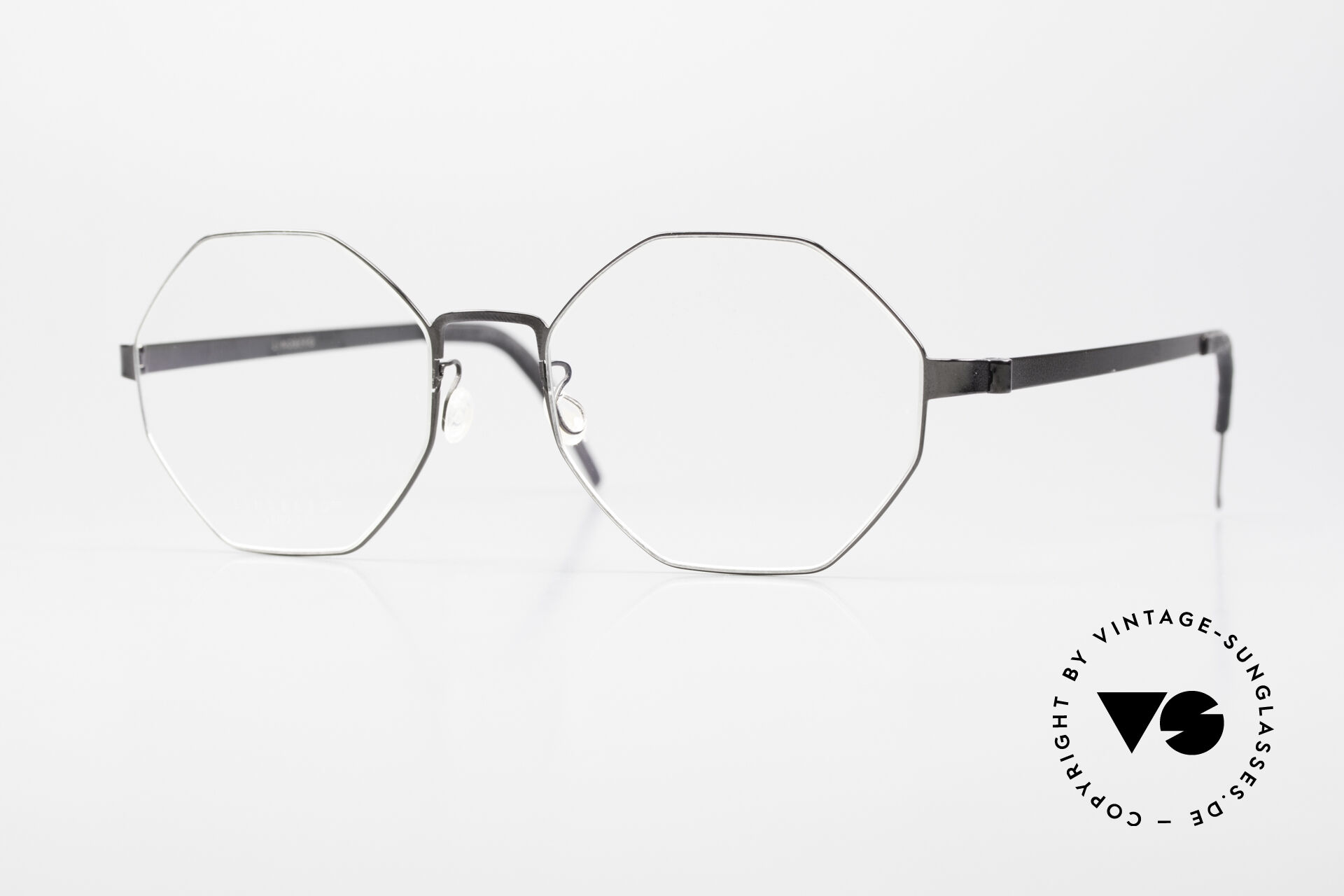 Glasses Lindberg 9609 Strip Titanium Women's Men's Glasses Octag