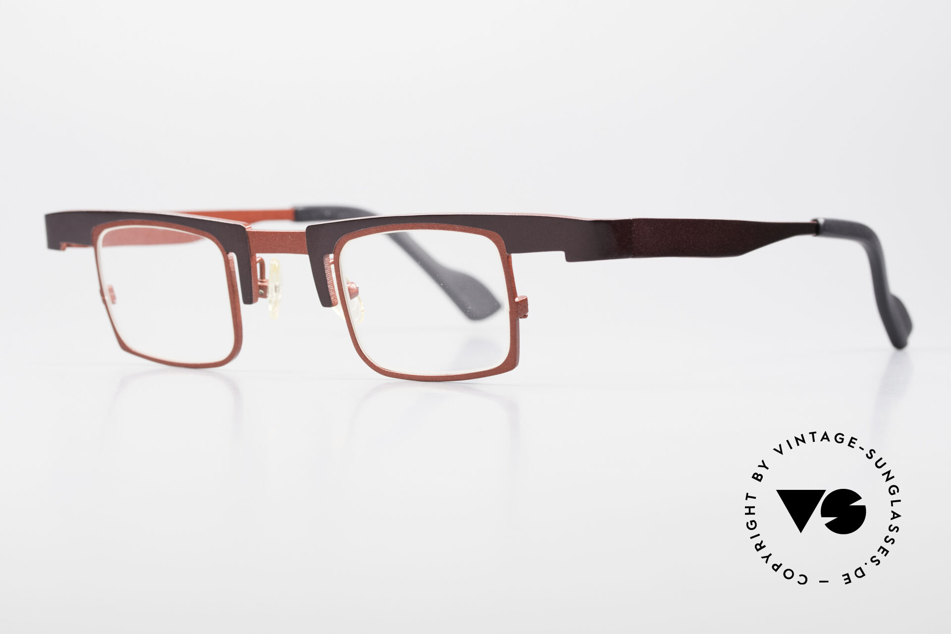 Glasses Theo Belgium Bo Square Designer Specs Titanium