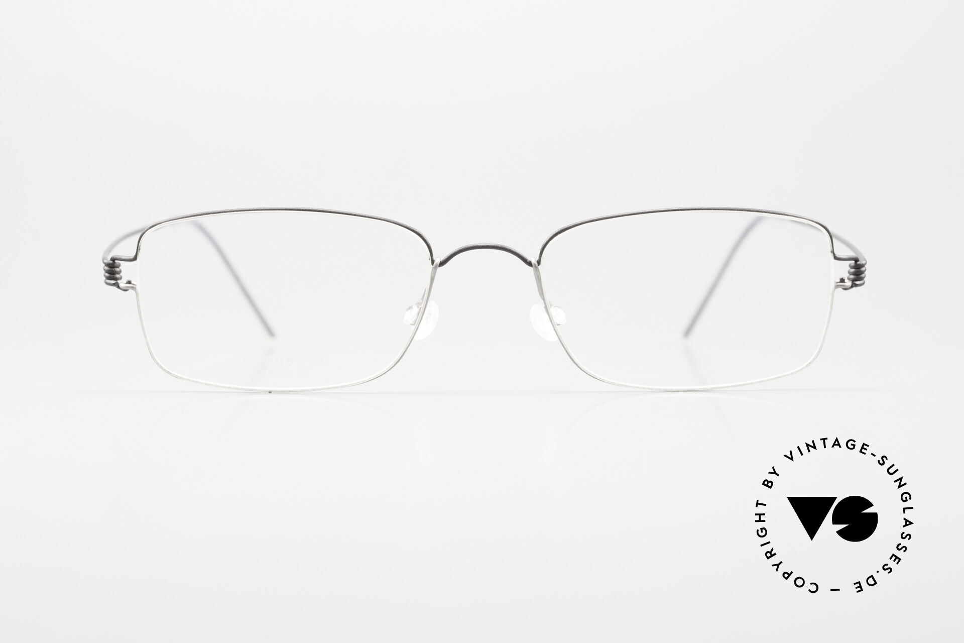 Glasses Lindberg Alvis Air Titan Rim Rectangular Titanium Frame