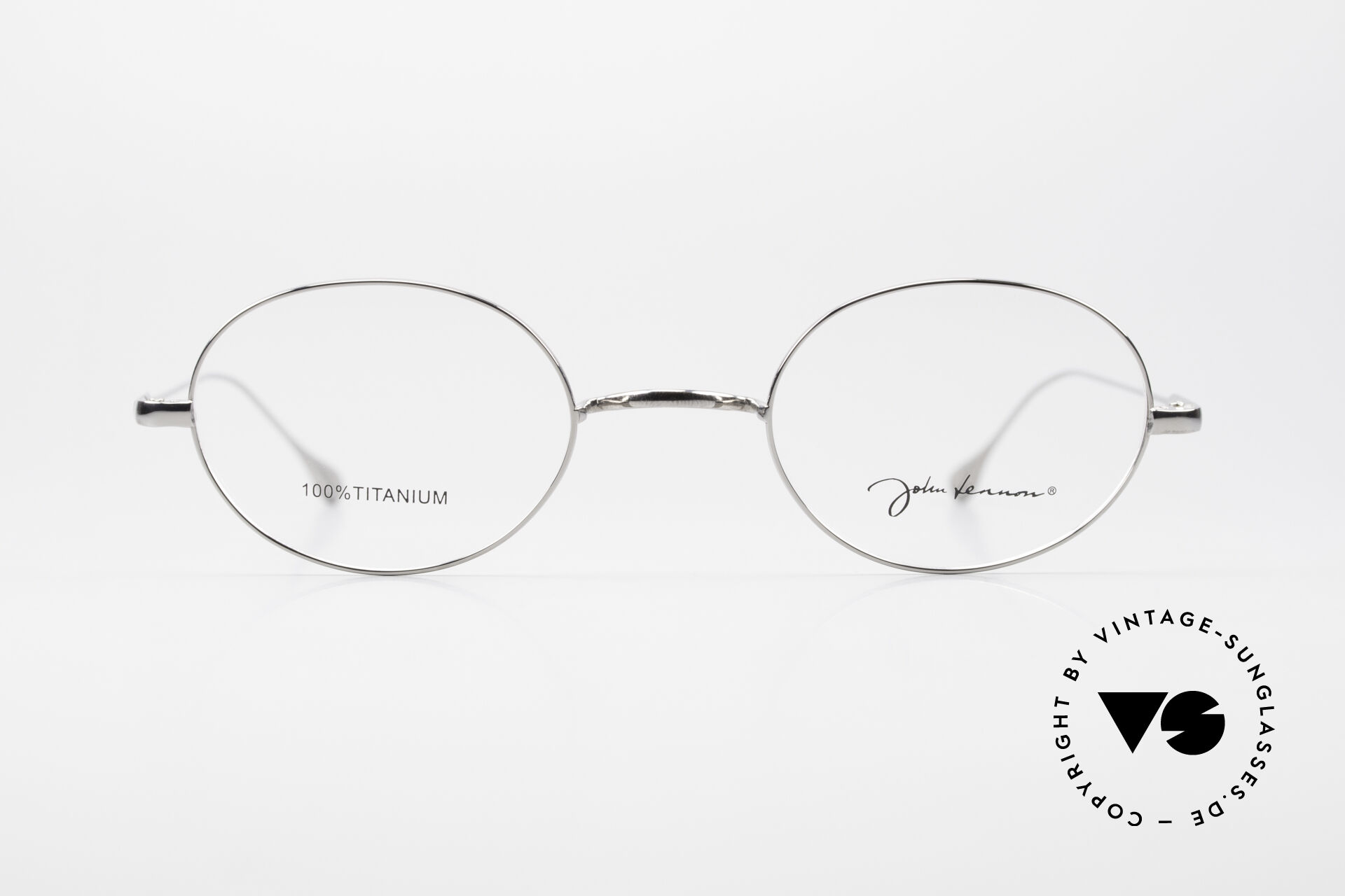 Glasses John Lennon JO88 Oval Glasses Titanium Frame