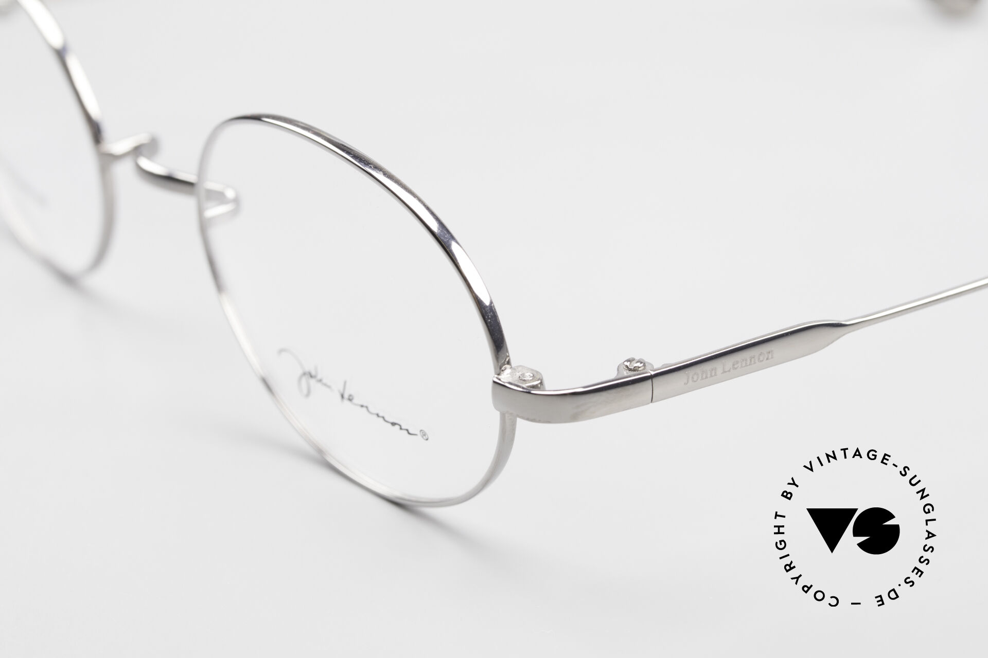 Glasses John Lennon JO88 Oval Glasses Titanium Frame