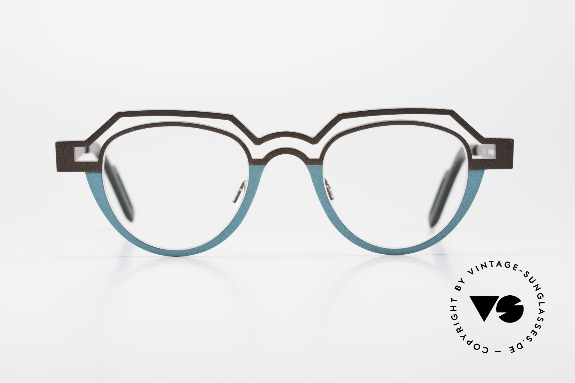 Glasses Theo Belgium Percé Panto Designer Specs Titanium