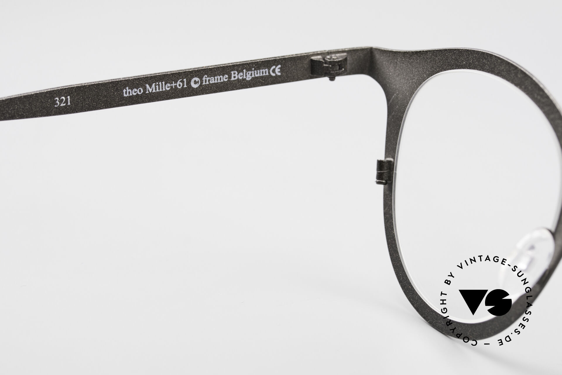Glasses Theo Belgium Mille 61 Lively Frame Pattern Unique Glasses Theo Belgium Mille 61 Lively Frame Pattern Unique