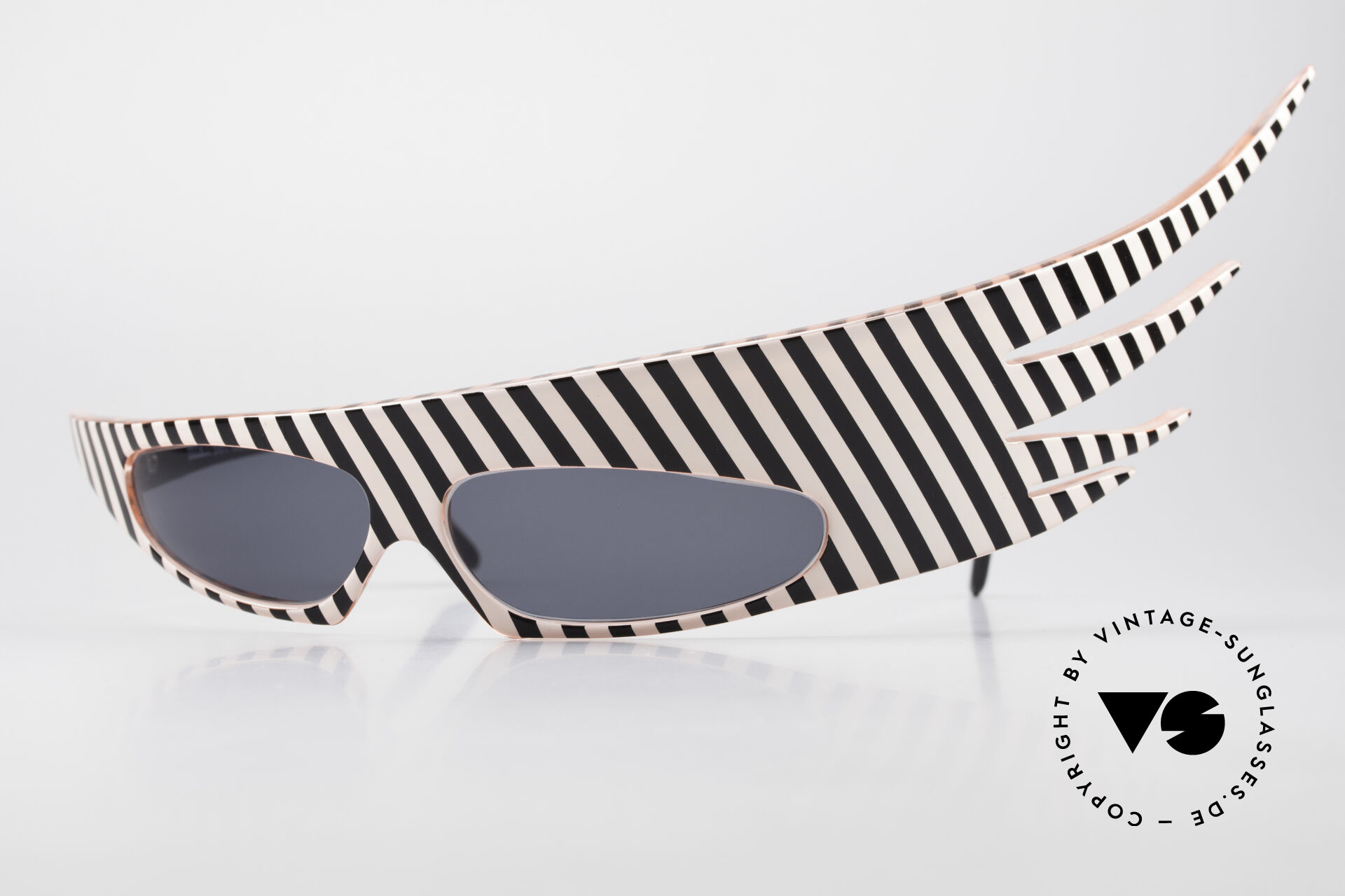 Sunglasses Alain Mikli 054104 PLUME Haute Couture Sunglasses 80s