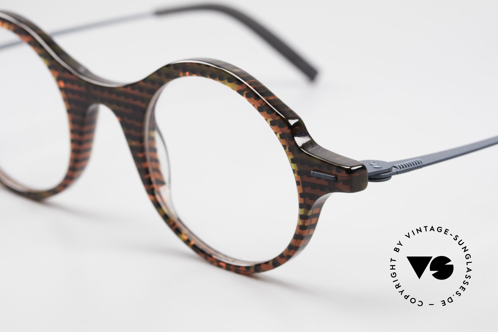 Glasses Theo Belgium Brambor Acetate Metal Designer Frame