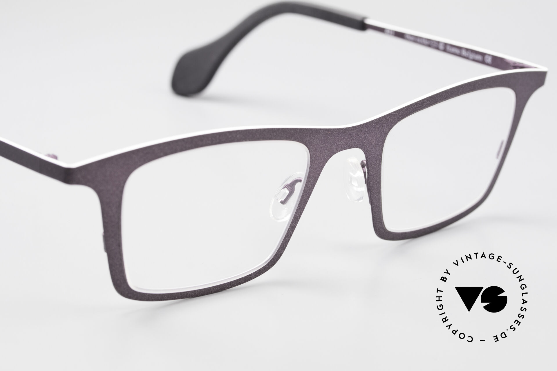Large designer top eyeglass frames