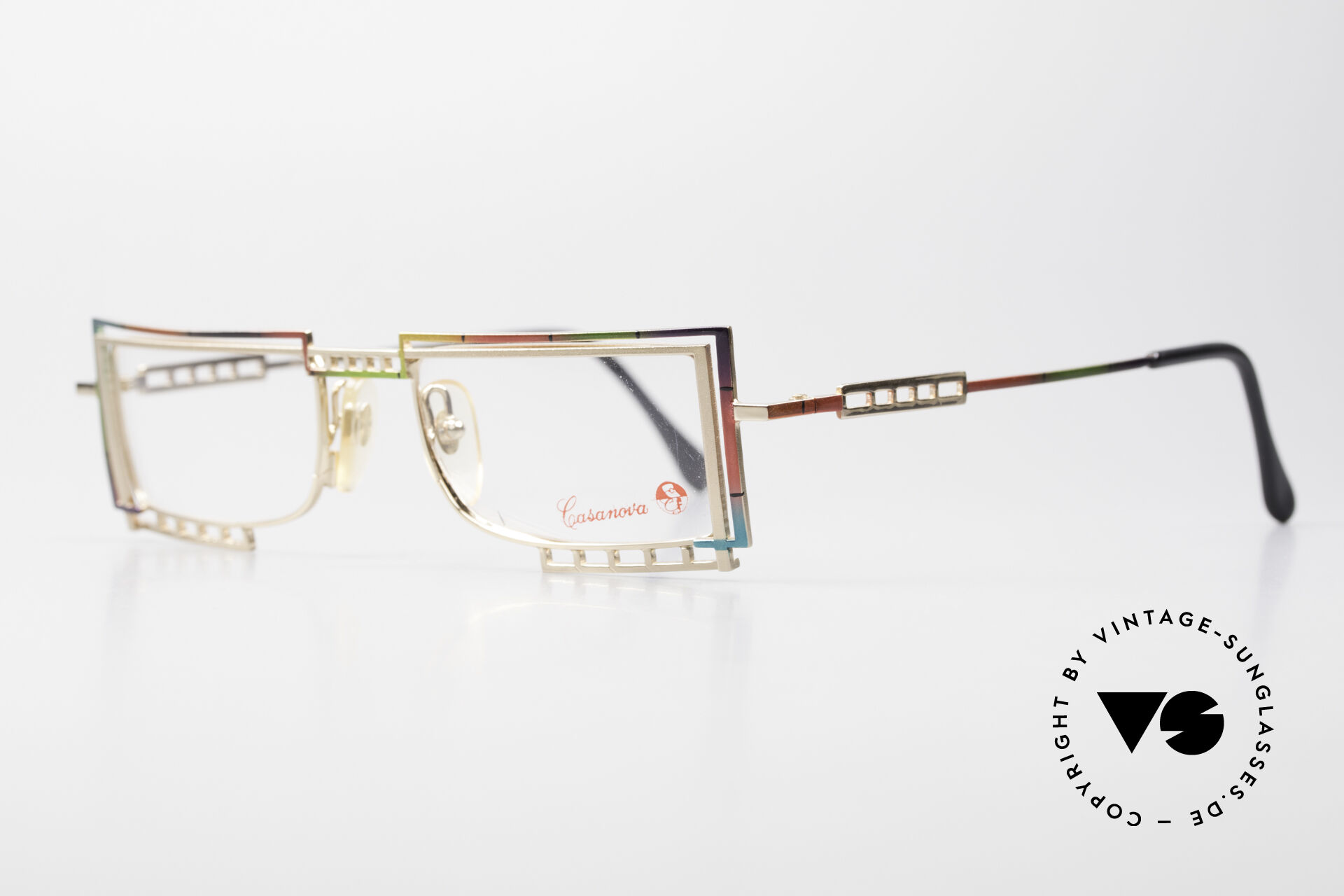 Glasses Casanova LC4 Square Specs Rainbow Colored