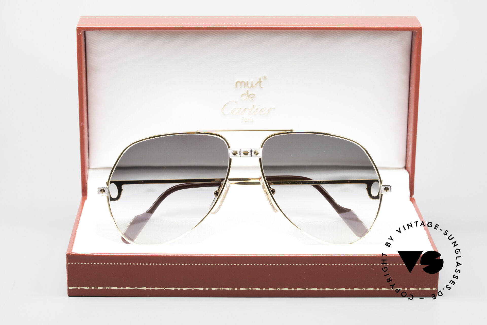 Cartier santos sunglasses vintage top