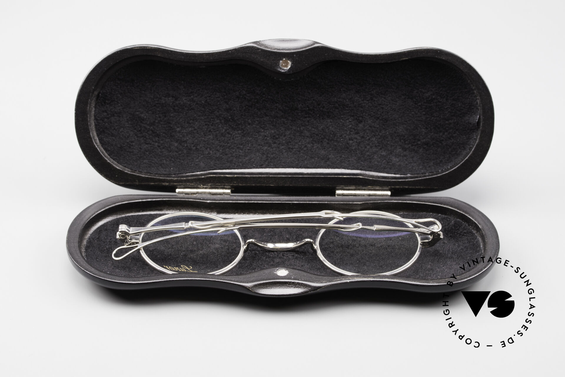 Sunglasses Lunor Wooden Folding Case B Black Wood Case In Size B