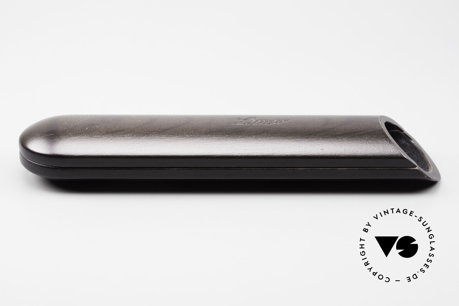 Sunglasses Lunor Wooden Sliding Case A Solid Wood Case Wenge In Size A