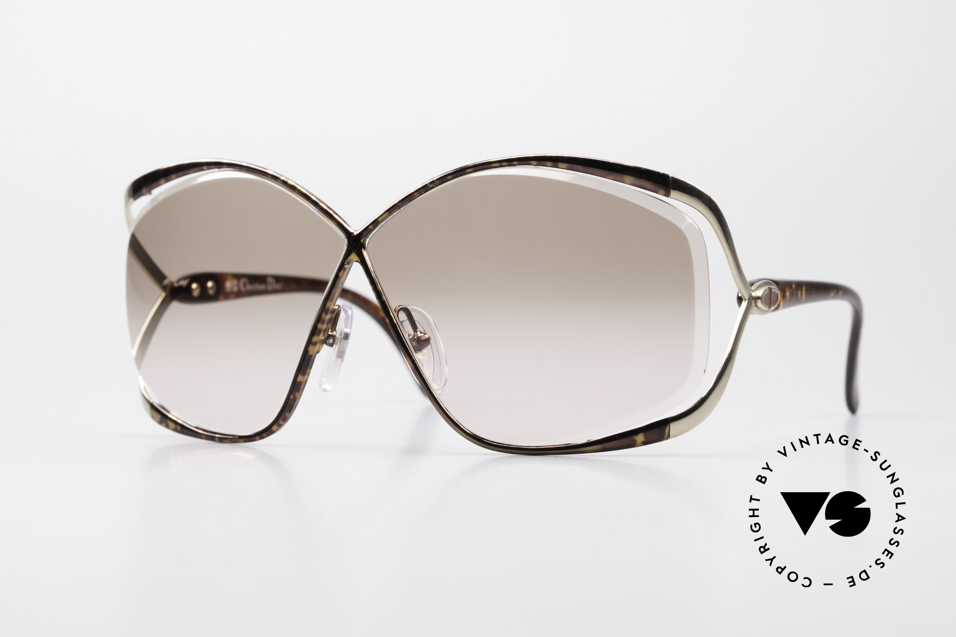 Sunglasses Christian Dior 2056 Butterfly 80 s Ladies Sunglasses
