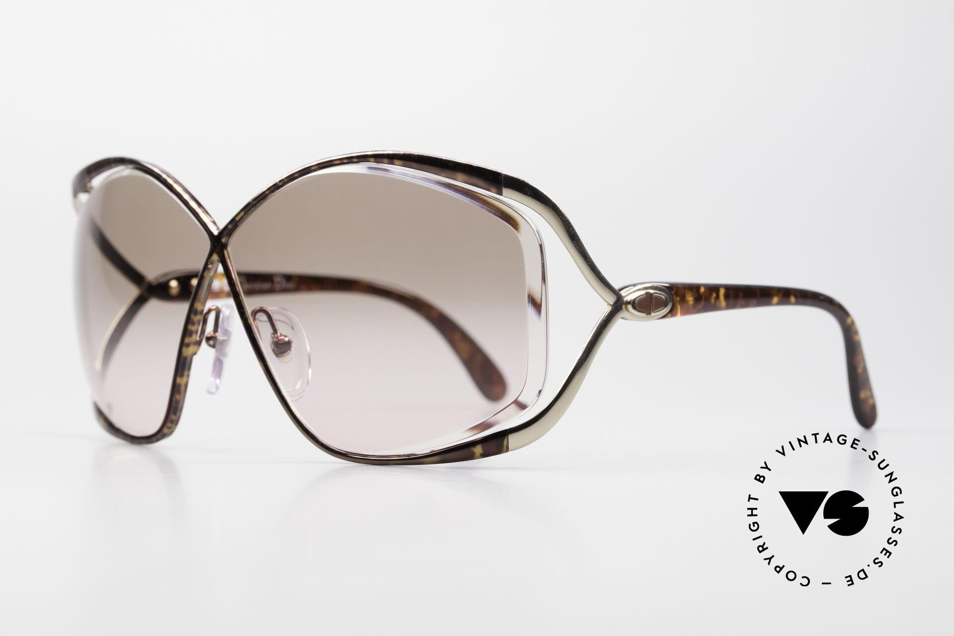 Sunglasses Christian Dior 2056 Butterfly 80s Ladies Sunglasses