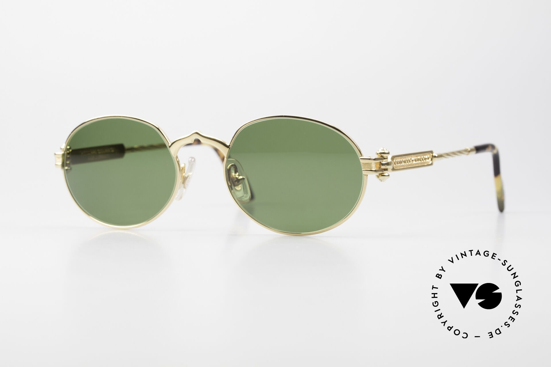 Sunglasses Philippe Charriol 91CP Oval 80's Luxury Sunglasses