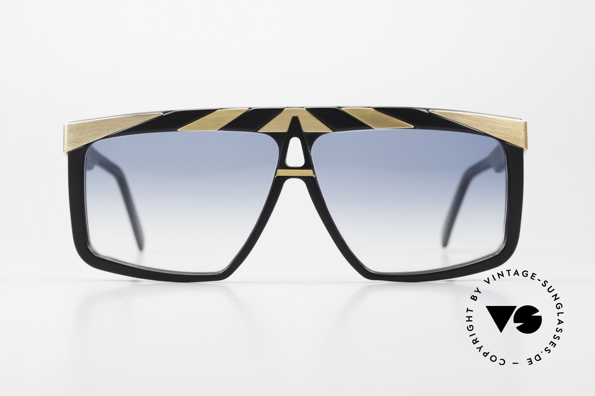 Lunettes De Soleil Vintage Alpina Pilot 1 Amber Rose - Fabriquées En Allemagne De L'Ouest, Occasion