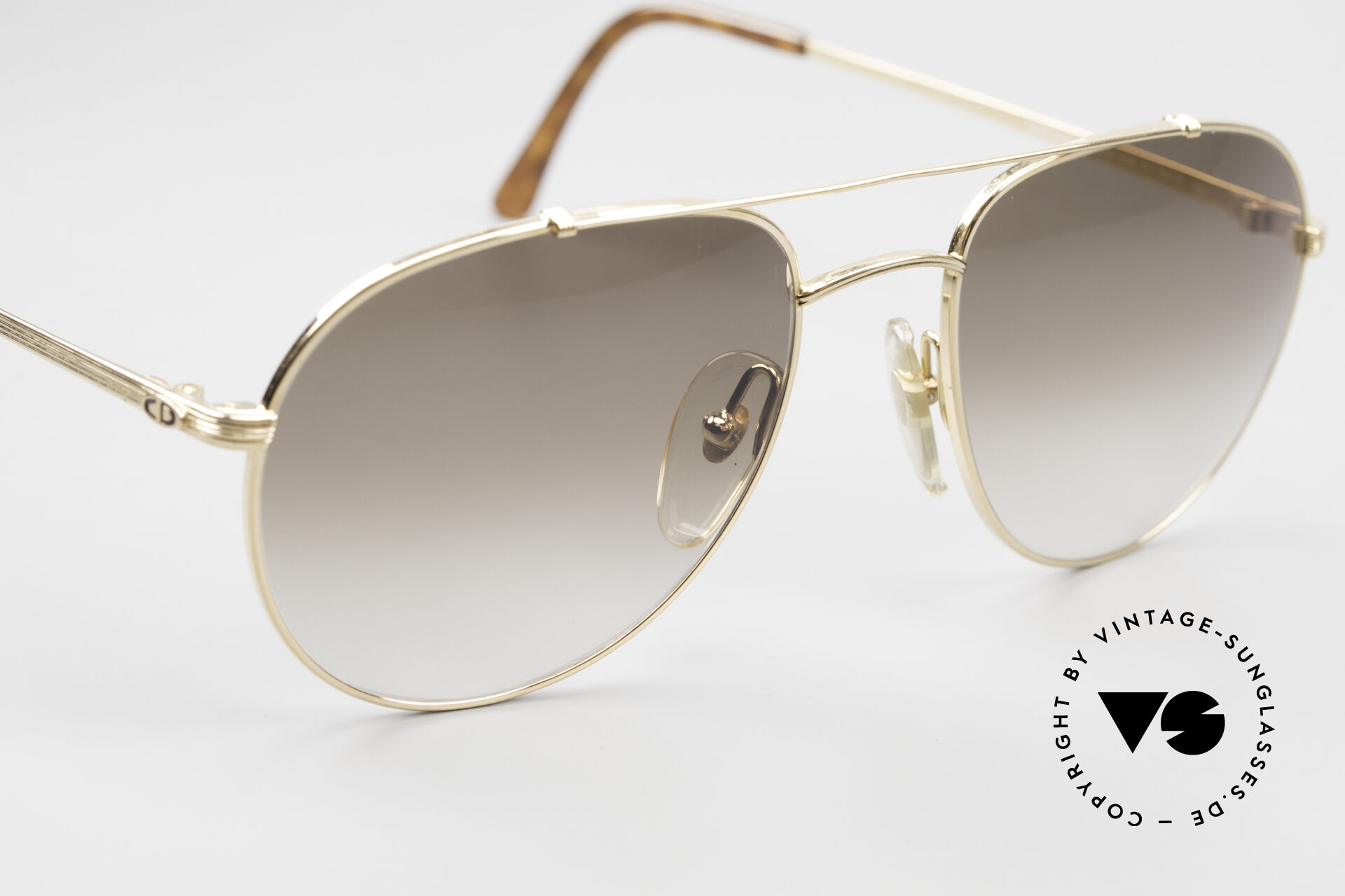 Sunglasses Christian Dior 2488 Rare 80's Aviator Sunglasses