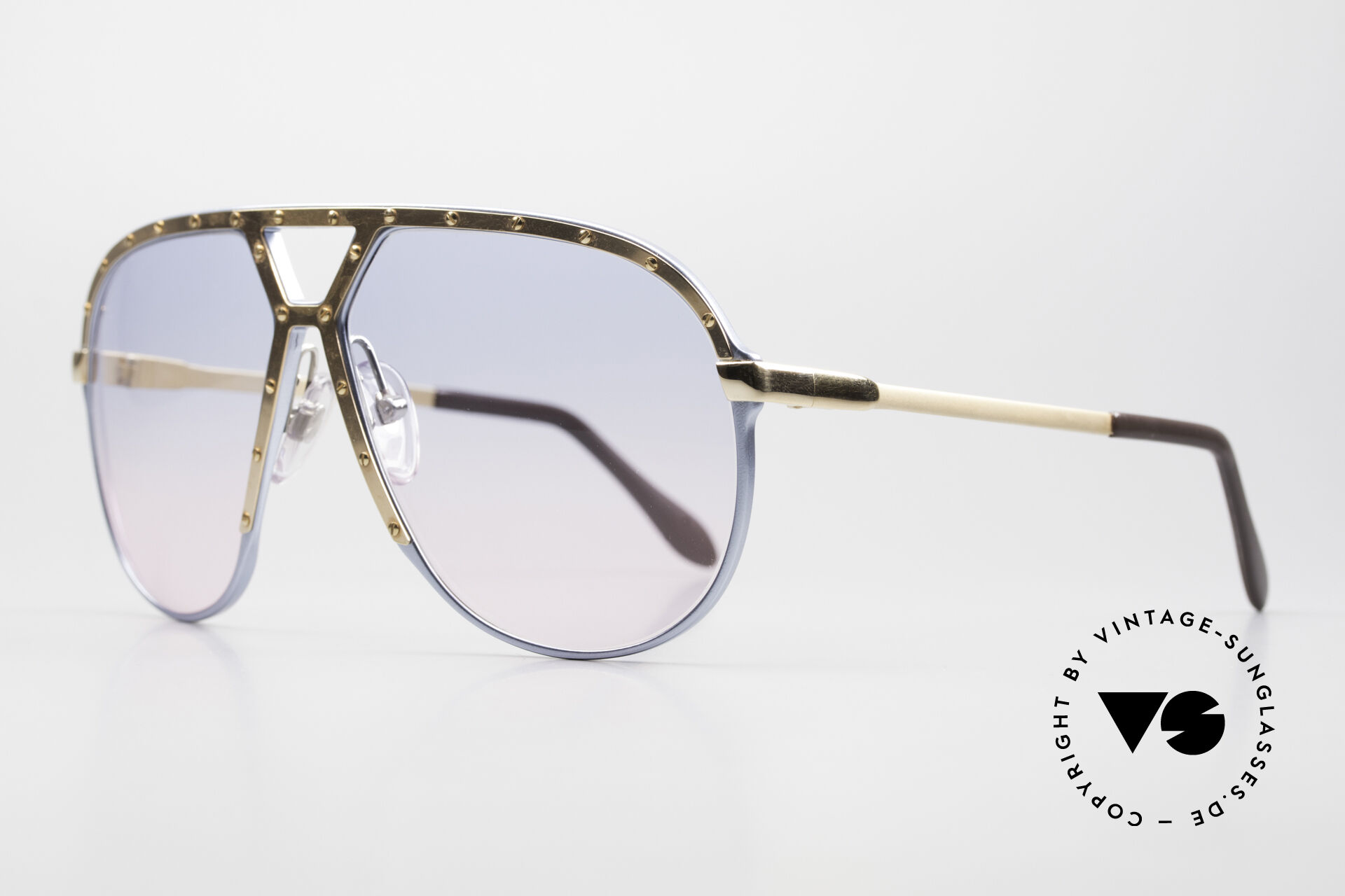 Sunglasses Alpina M1 Baby-Blue Pink Gradient Gold