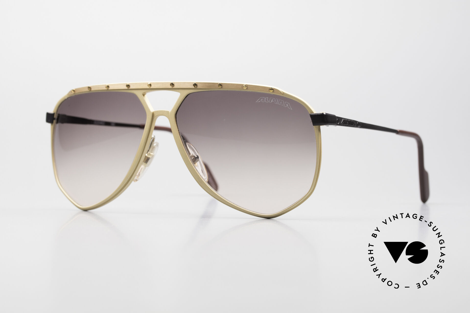 超希少！ヴィンテージ　アルピナ　ALPINA サングラス M1/4 Sunglasses Alpina M1/4 Rare West Germany Sunglasses