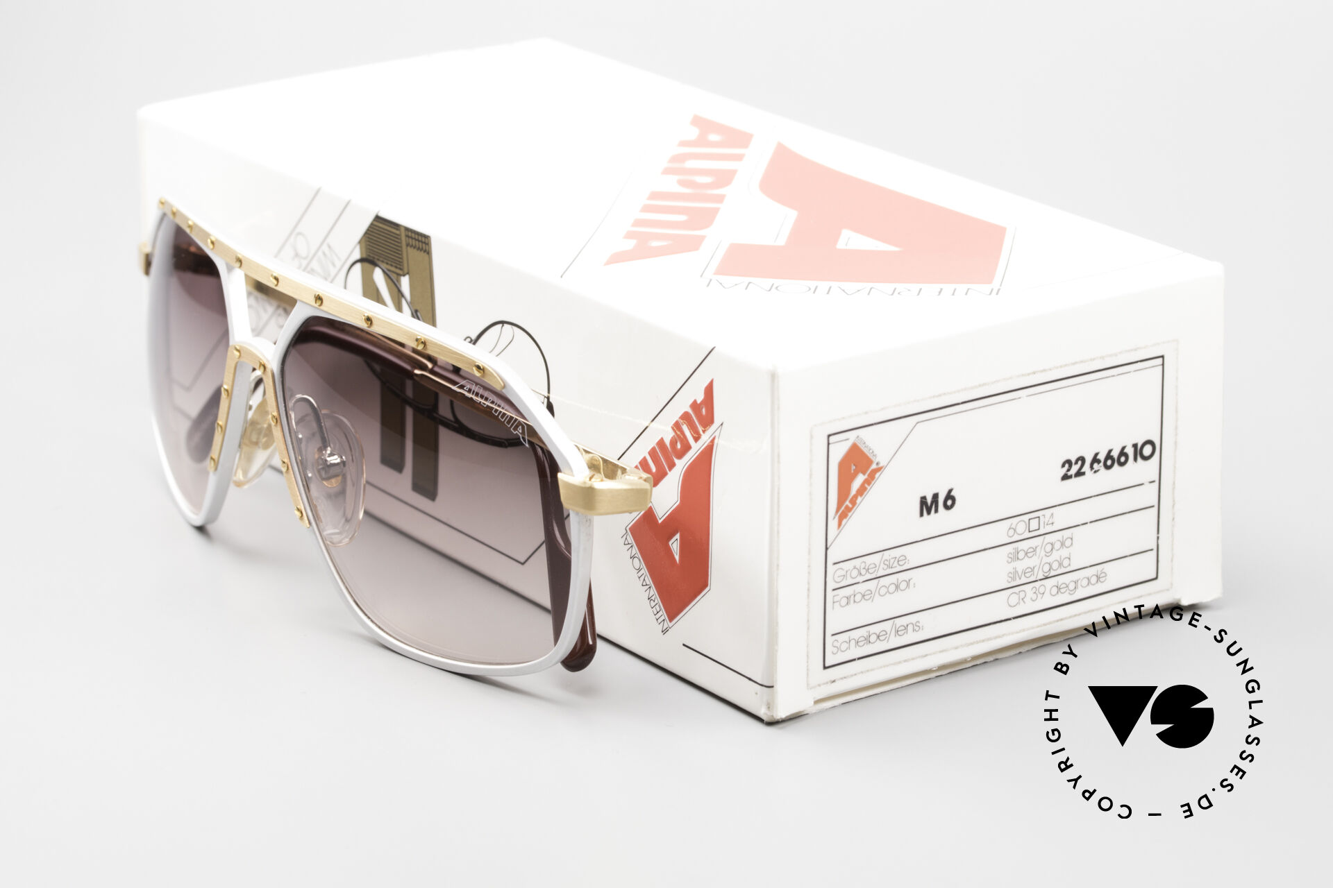 Alpina M6 Old Vintage 80 s Sunglasses